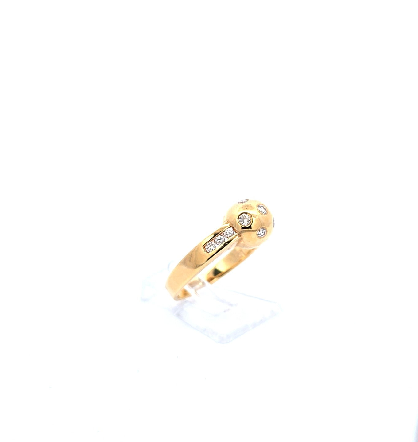 Damen Ring Gelbgold 750 18 kt Brillanten *54* Schmuck 232131