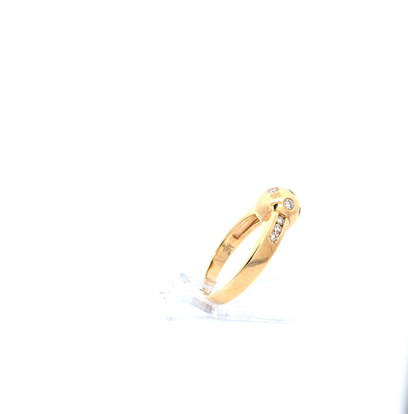 Damen Ring Gelbgold 750 18 kt Brillanten *54* Schmuck 232131