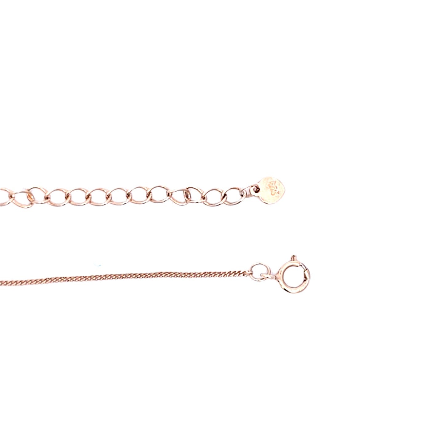 Damen Kette Sterling Silber 925 Rosé vergoldet Zirkonia 232868