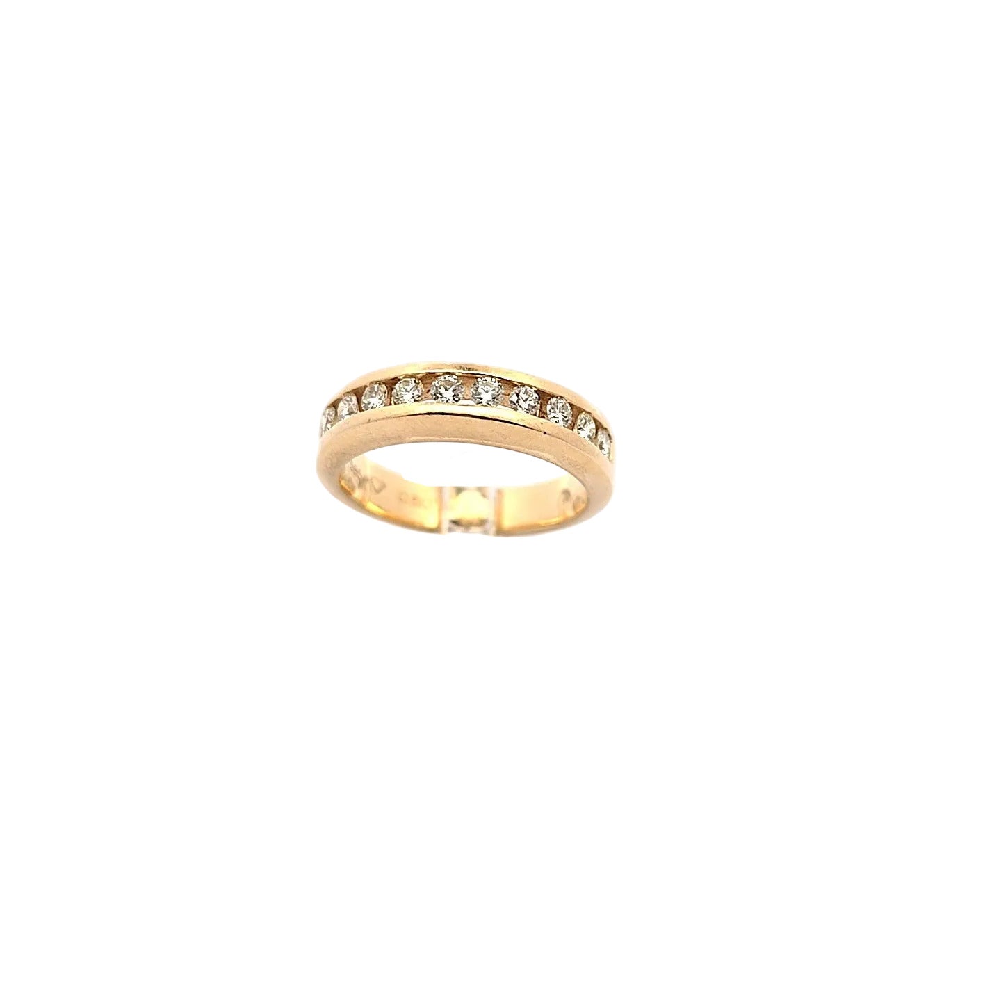 Damen Ring Gelbgold 585/14 kt Brillanten Schmuck *59* 232545