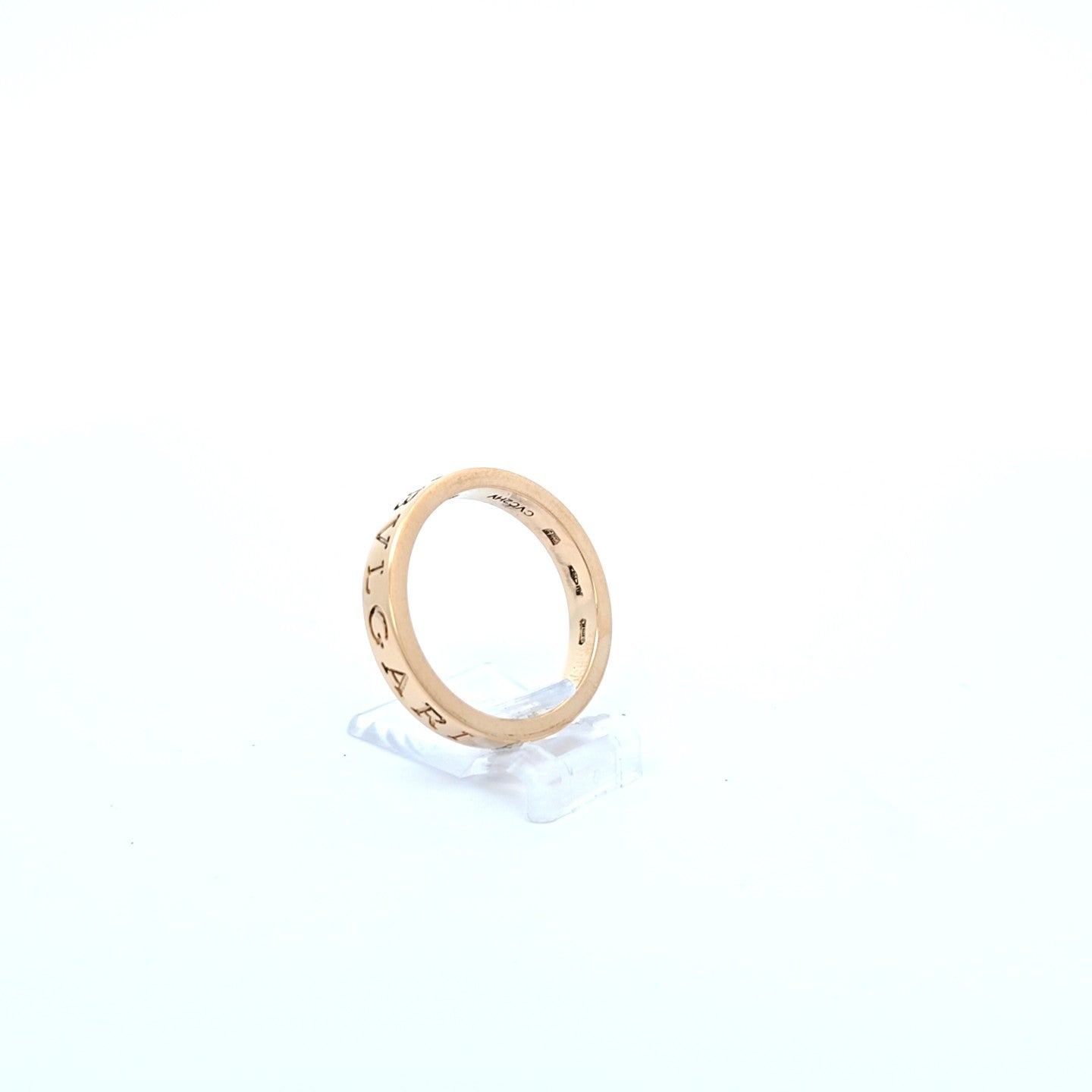 Bvlgari Ring Gelb Gold 750 BZero Unisex Brillant