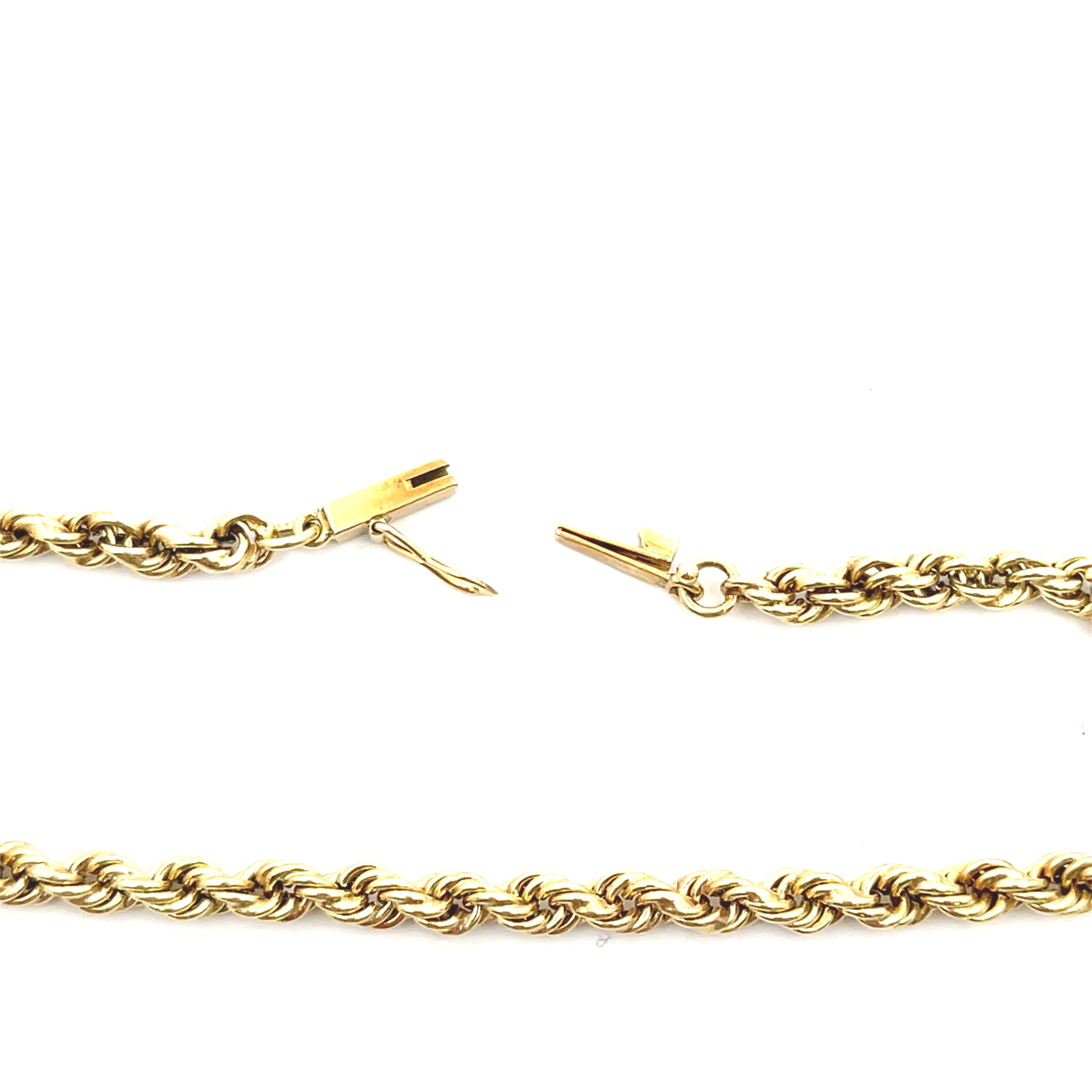 Kordelarmband Gelb Gold 585 14 Karat