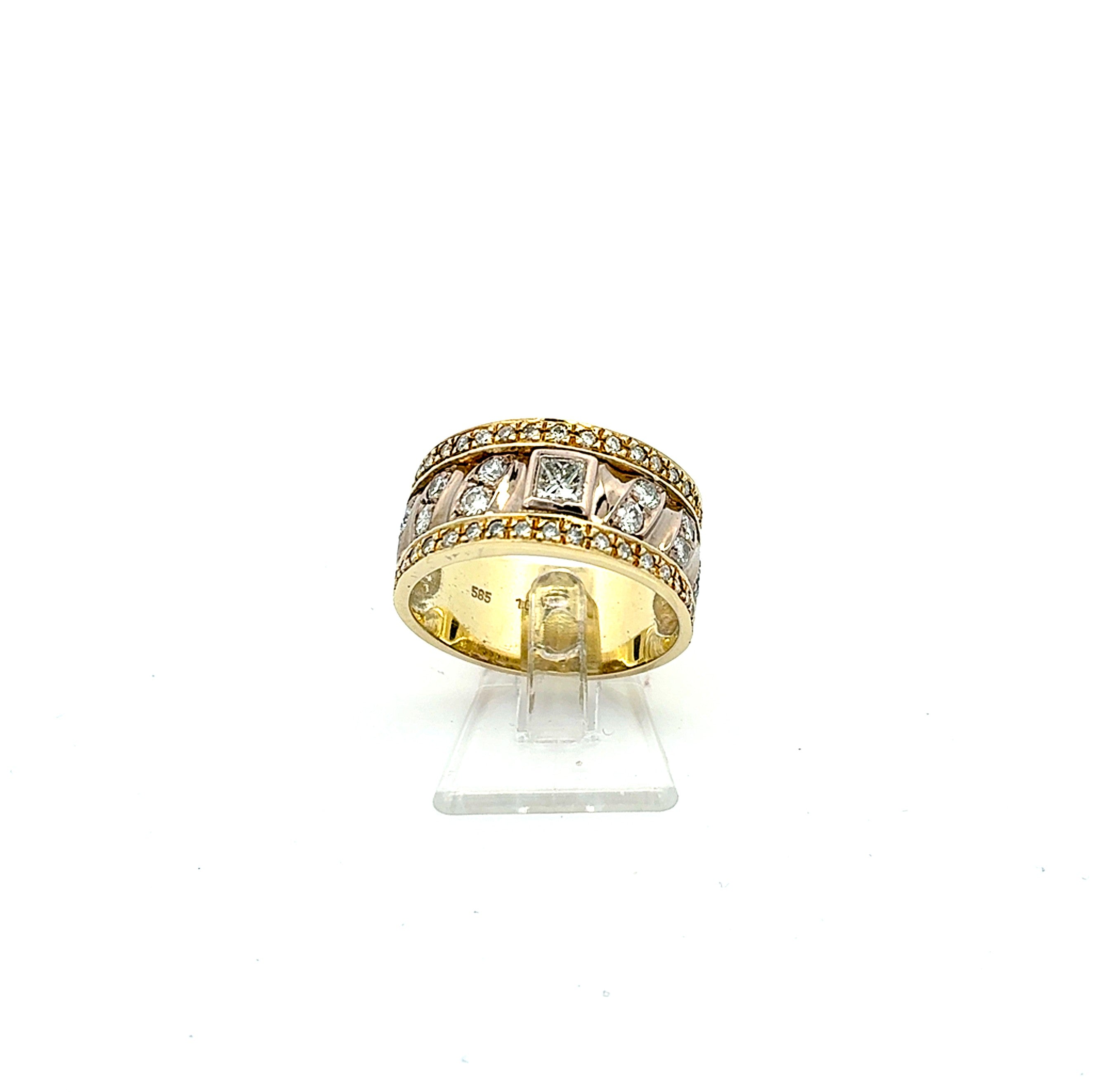 Ring Gold 585 14 kt Brillanten Damen