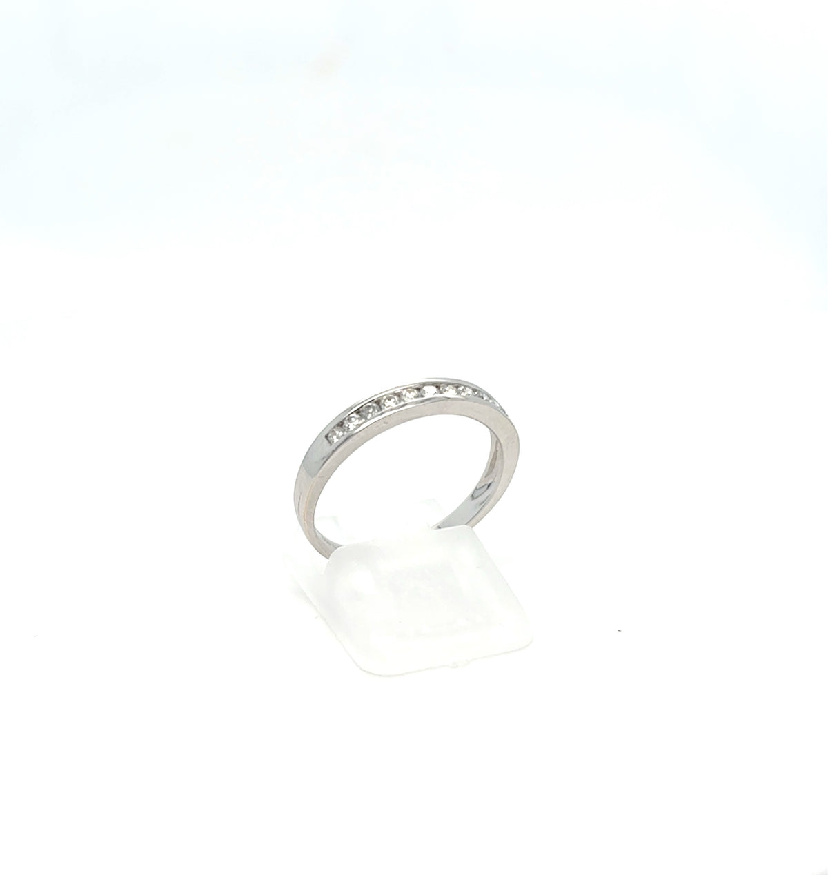 Ring Weiß Gold 585 14kt Damen Brillant