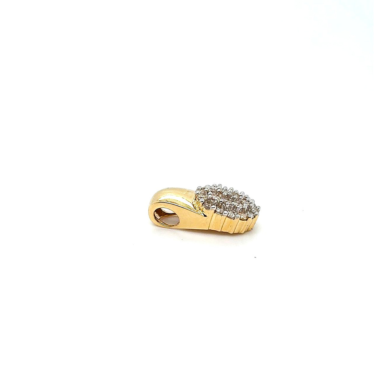 Anhänger Gelb Gold 585 14kt Brillanten (ohne Kette)