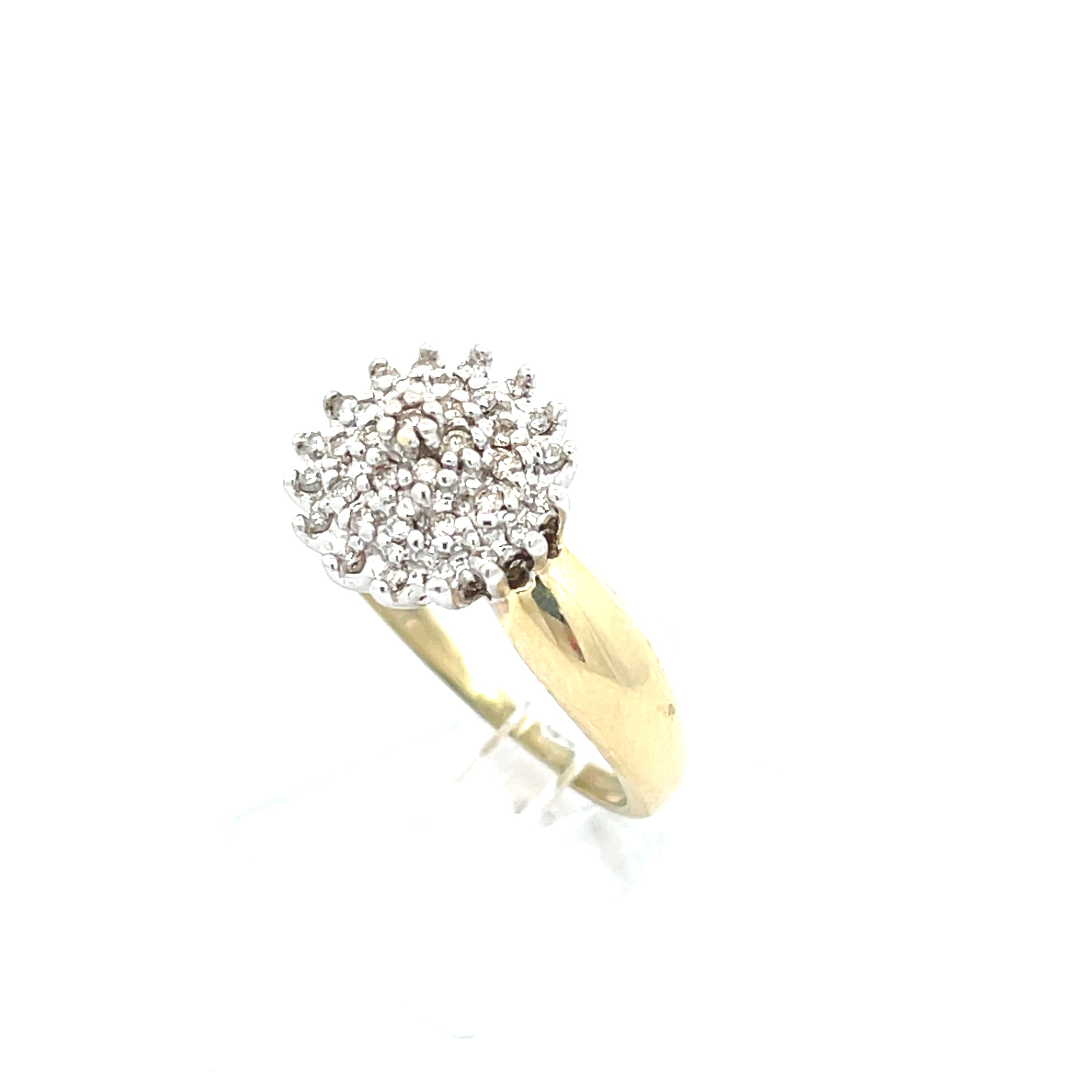 Brillanten Ring Gelb Gold 585 14 Karat