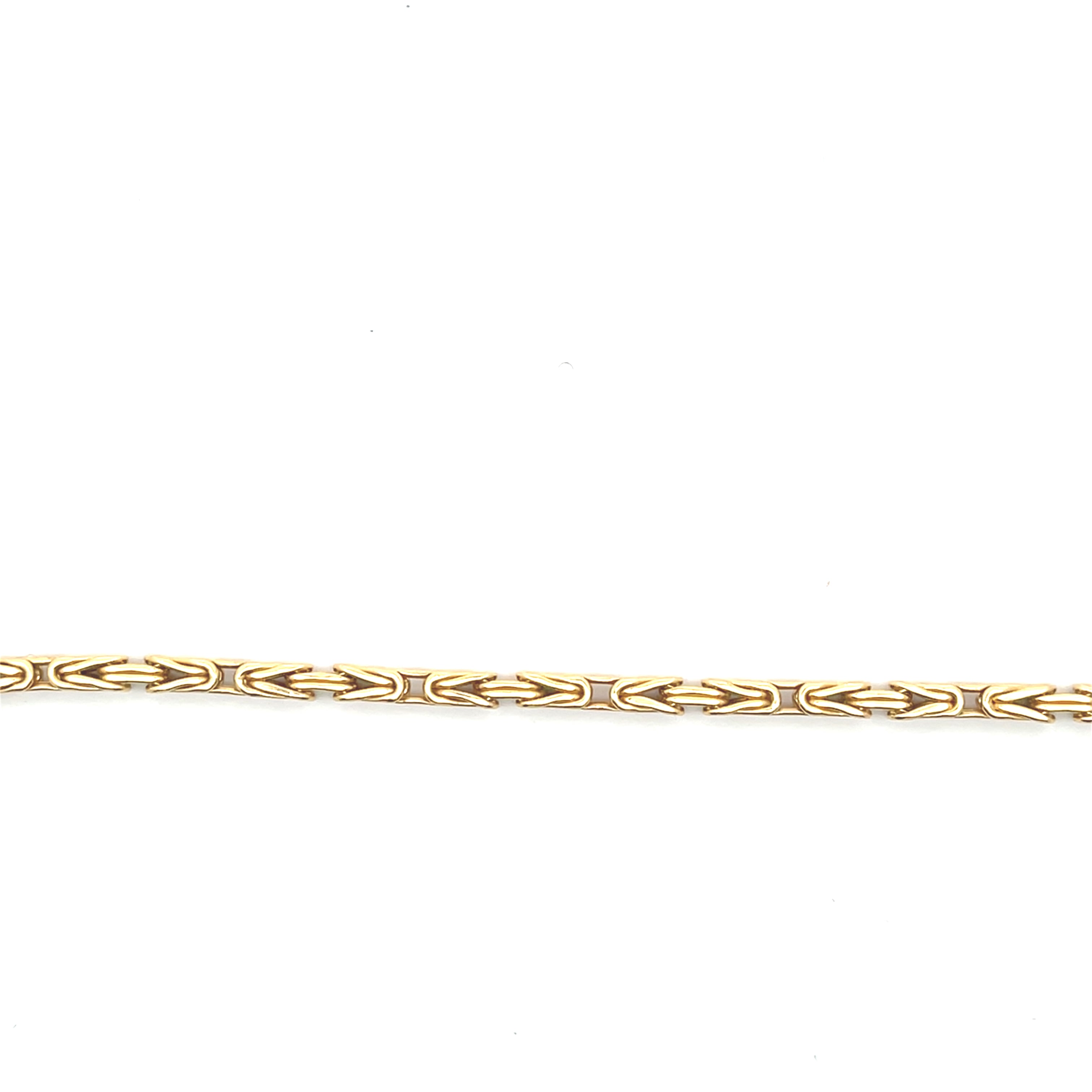 Königsarmband Gelbgold 750/18kt ca. 22cm