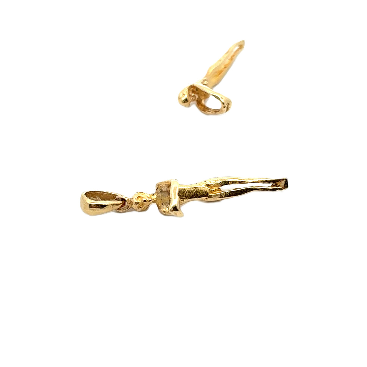 Kettenanhänger Gelbgold "Umarmung" 585/14kt