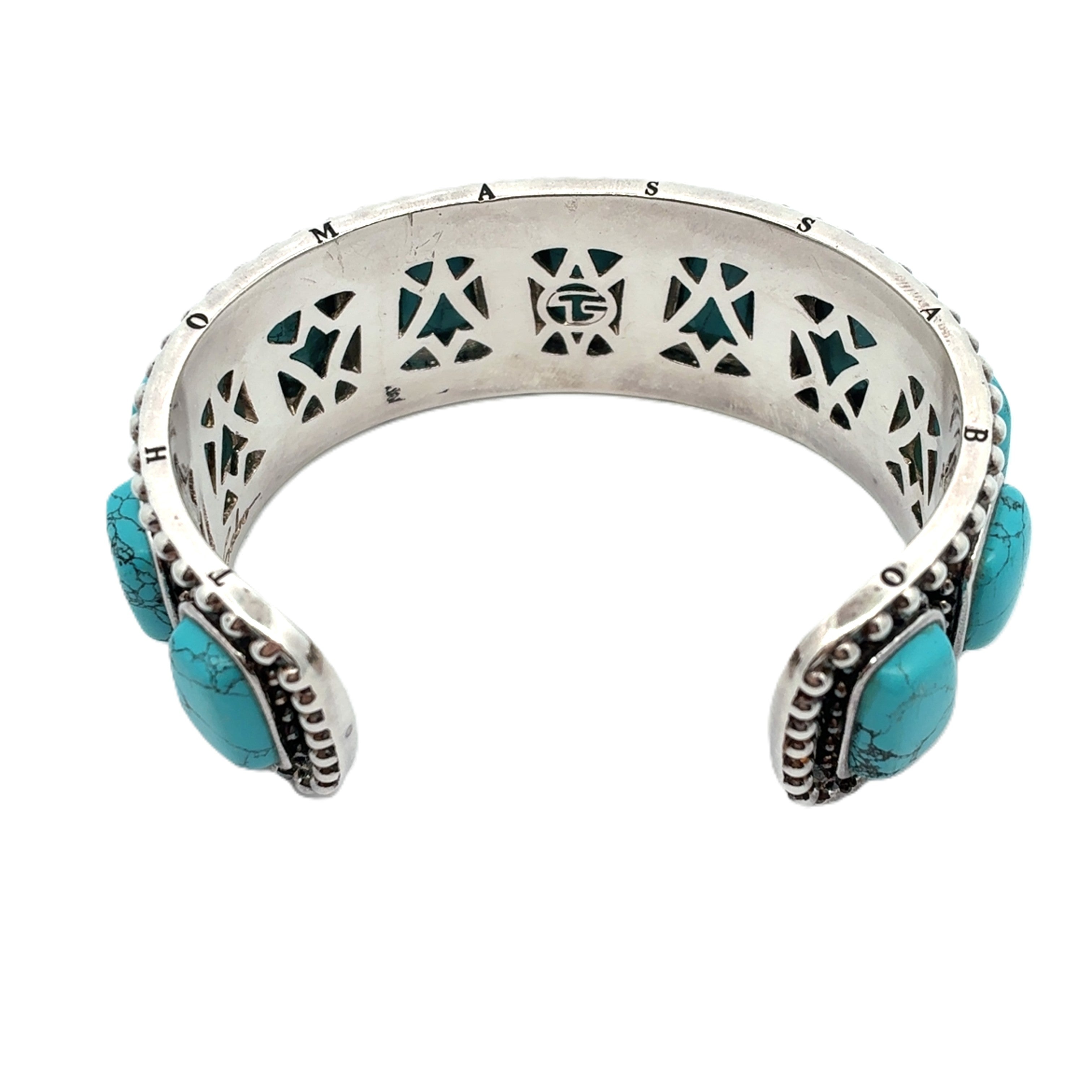 Thomas Sabo Indianer Schmuck Türkis Armspange S925 230798