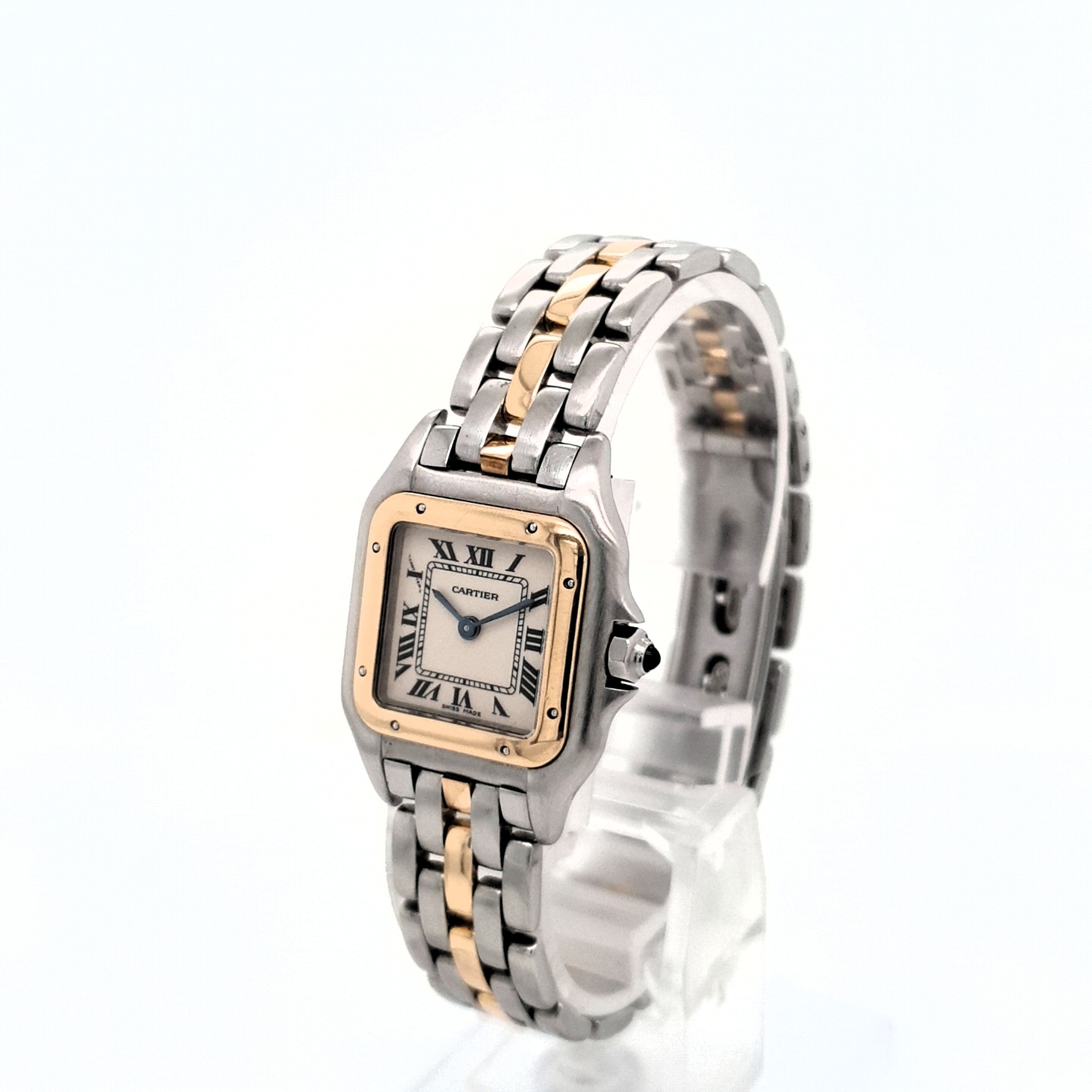 Cartier Panthere 22 mm Stahl Gelb Gold 750 Damen Ref. 166921