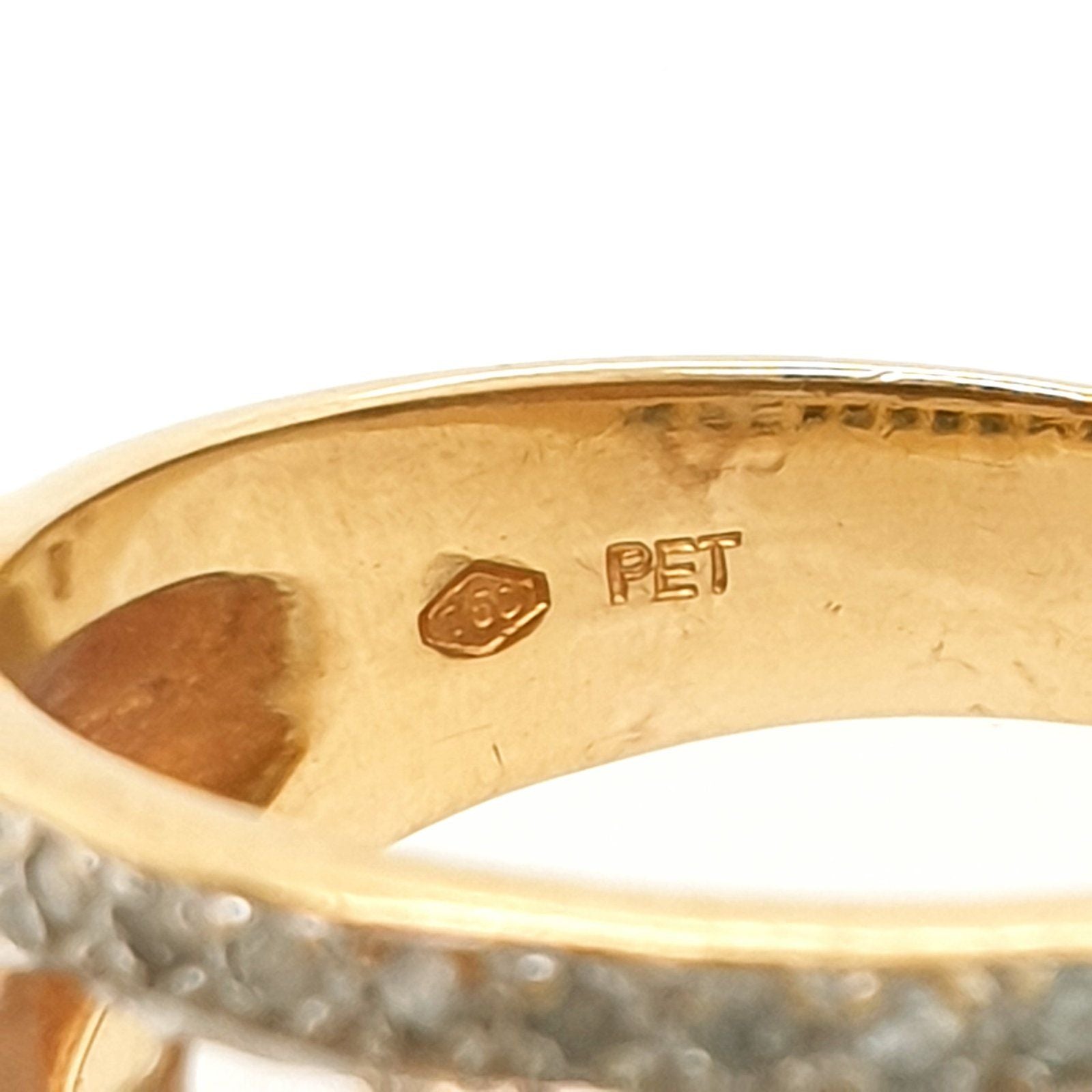 Goldring Saphir & Brillant - 750 18kt Gr.58