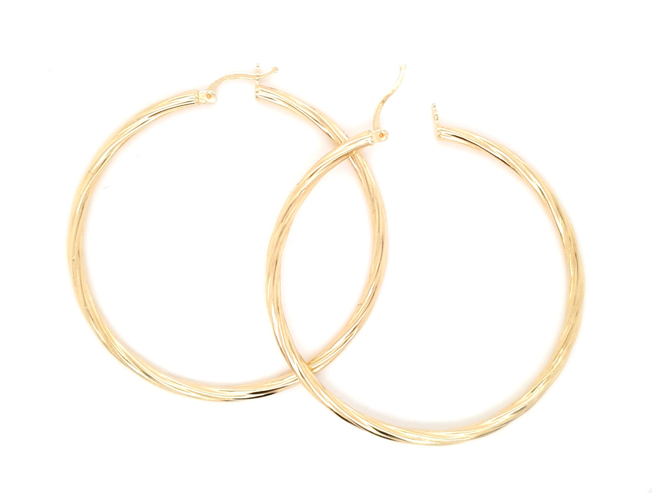 Ohrringe Creolen Gold 585 14 kt Damen