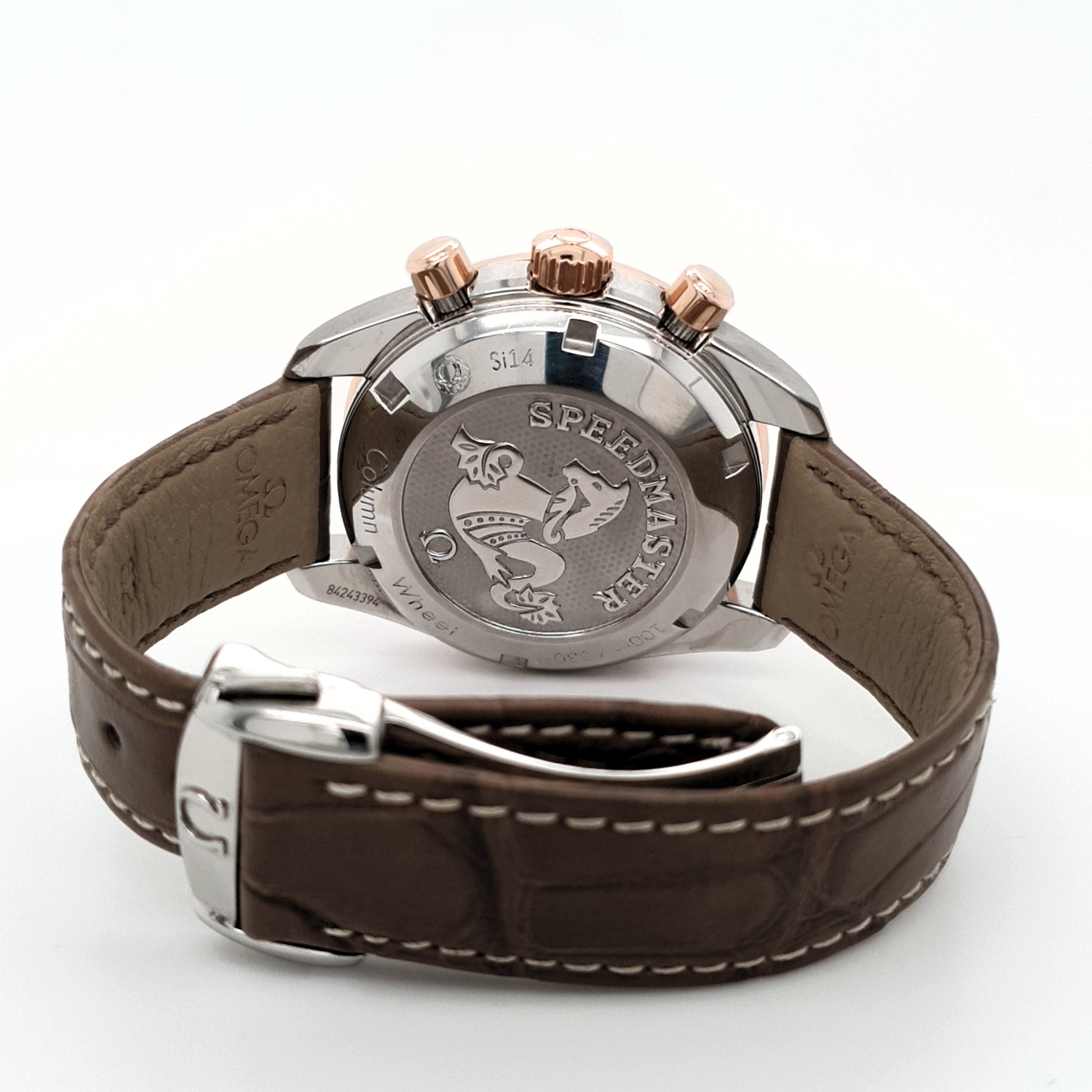 Omega Speedmaster Stahl/ Rosegold 750 Unisex 38 mm