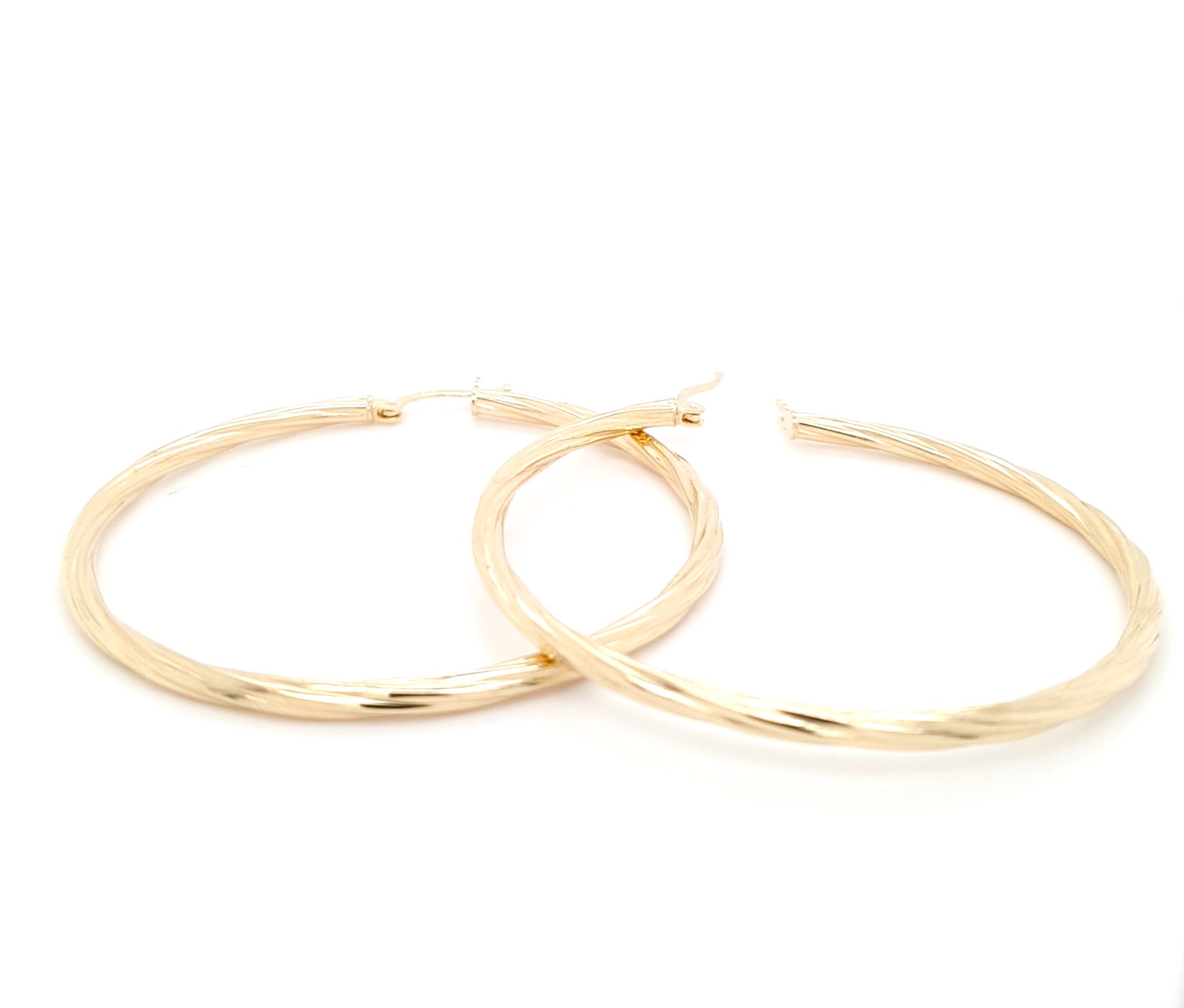 Ohrringe Creolen Gold 585 14 kt Damen