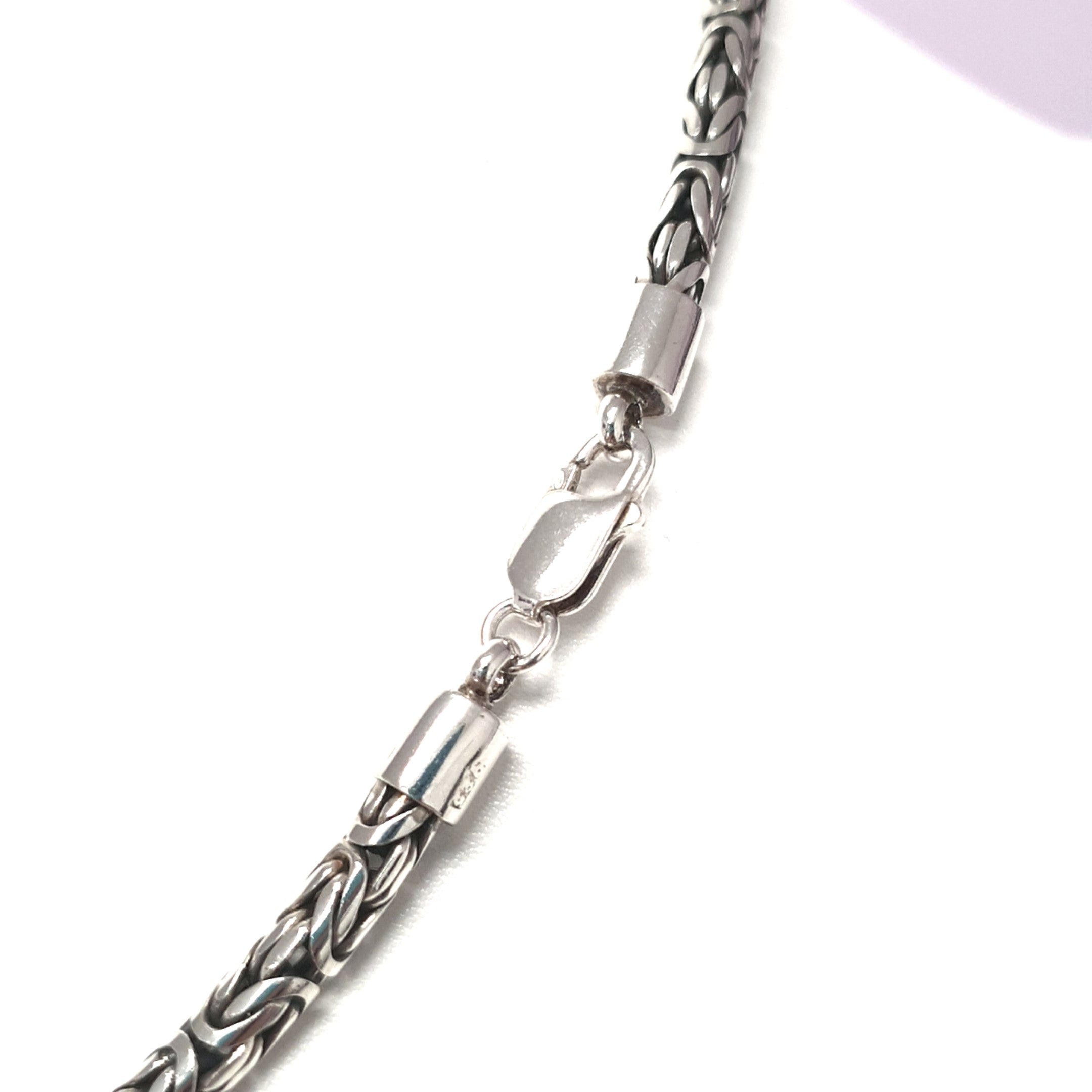Königskette Silber 925 Rund Unisex Geschenk Schmuck