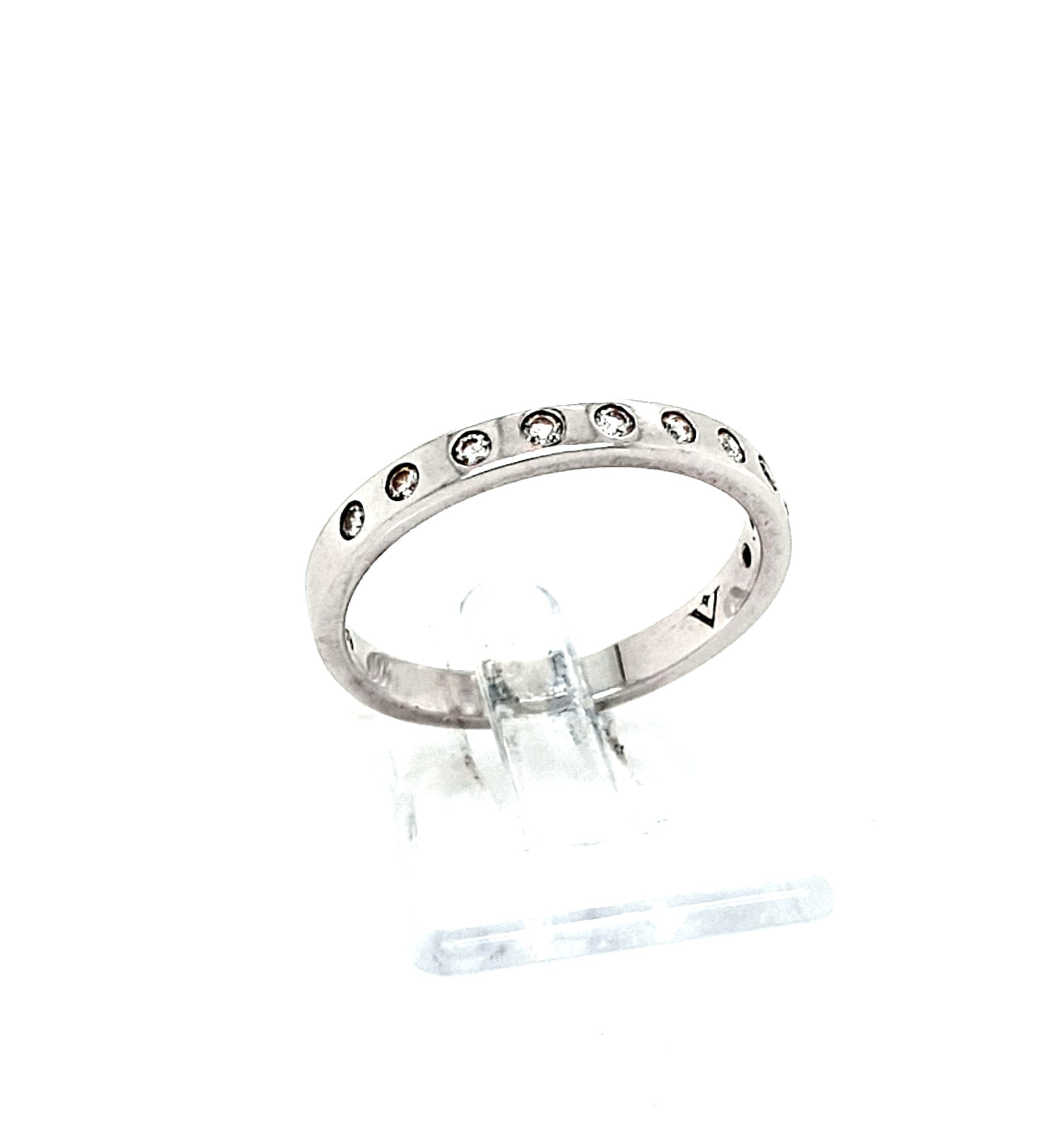 Vandenberg Ring Weiß Gold 585 14 kt Brillanten Zertifikat