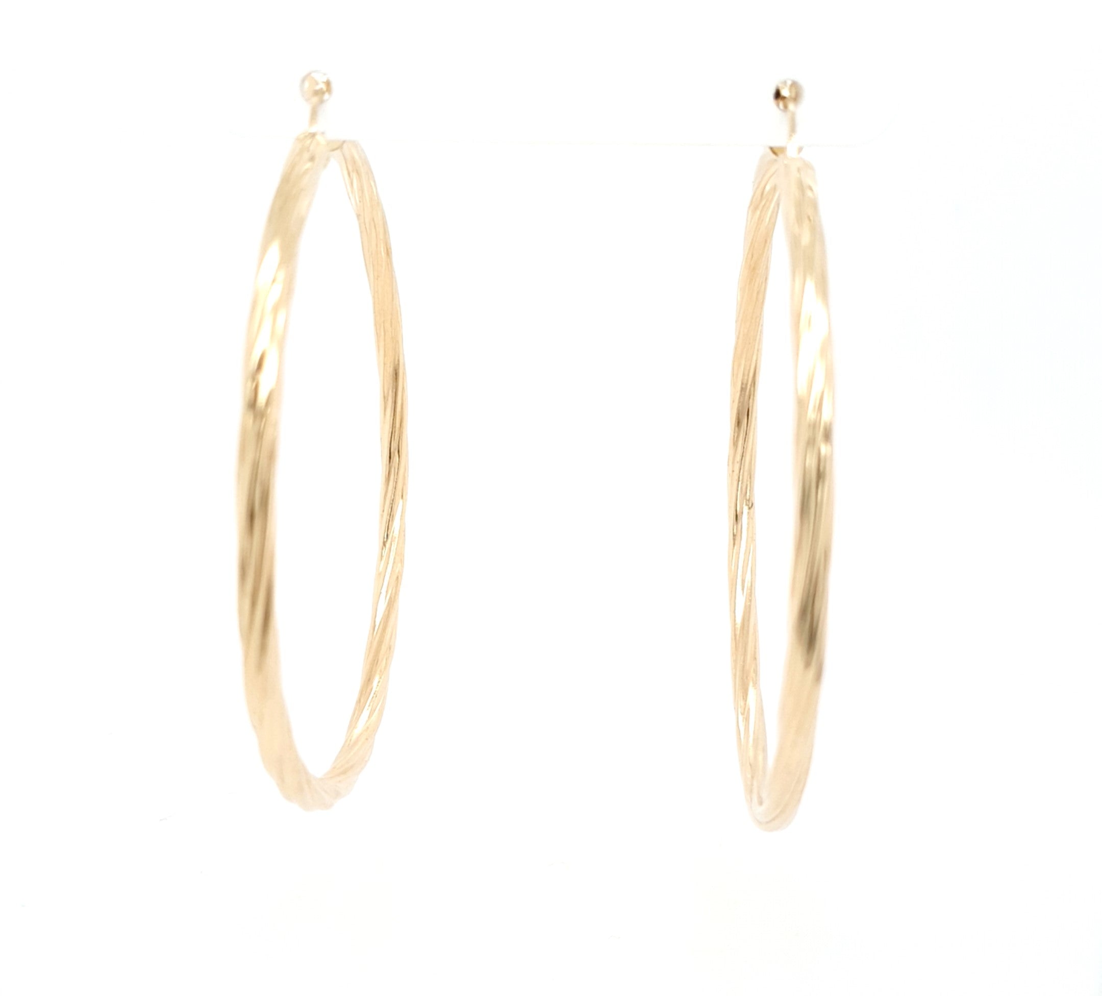 Ohrringe Creolen Gold 585 14 kt Damen