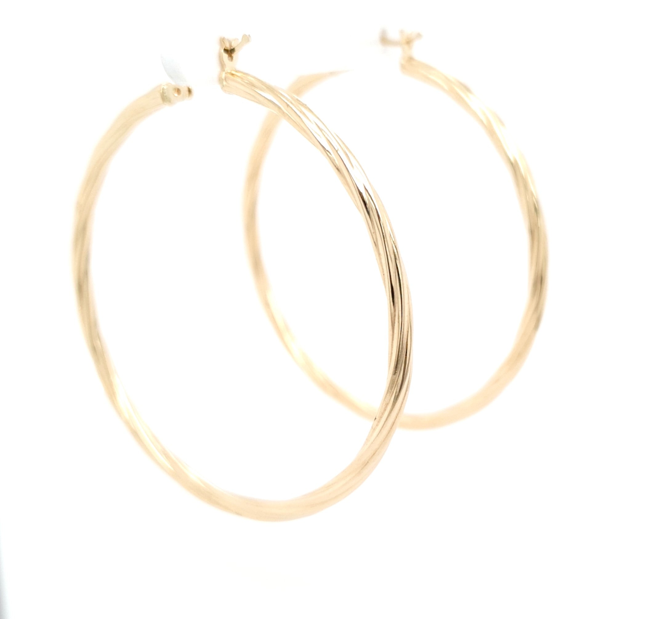 Ohrringe Creolen Gold 585 14 kt Damen