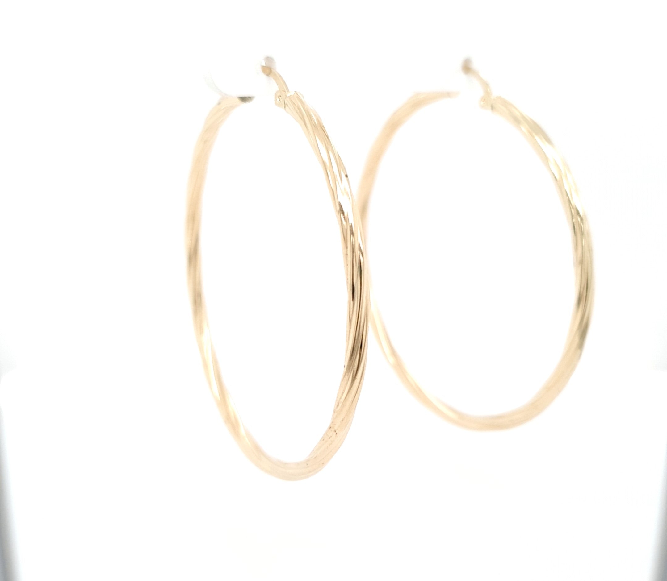 Ohrringe Creolen Gold 585 14 kt Damen