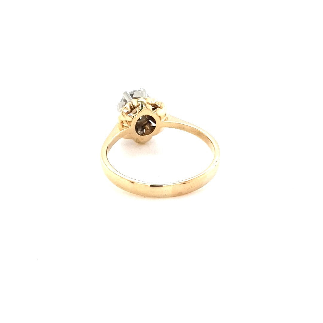 Ring Gold 585 14 kt 1 Brillant 0,75 ct Damen Geschenk