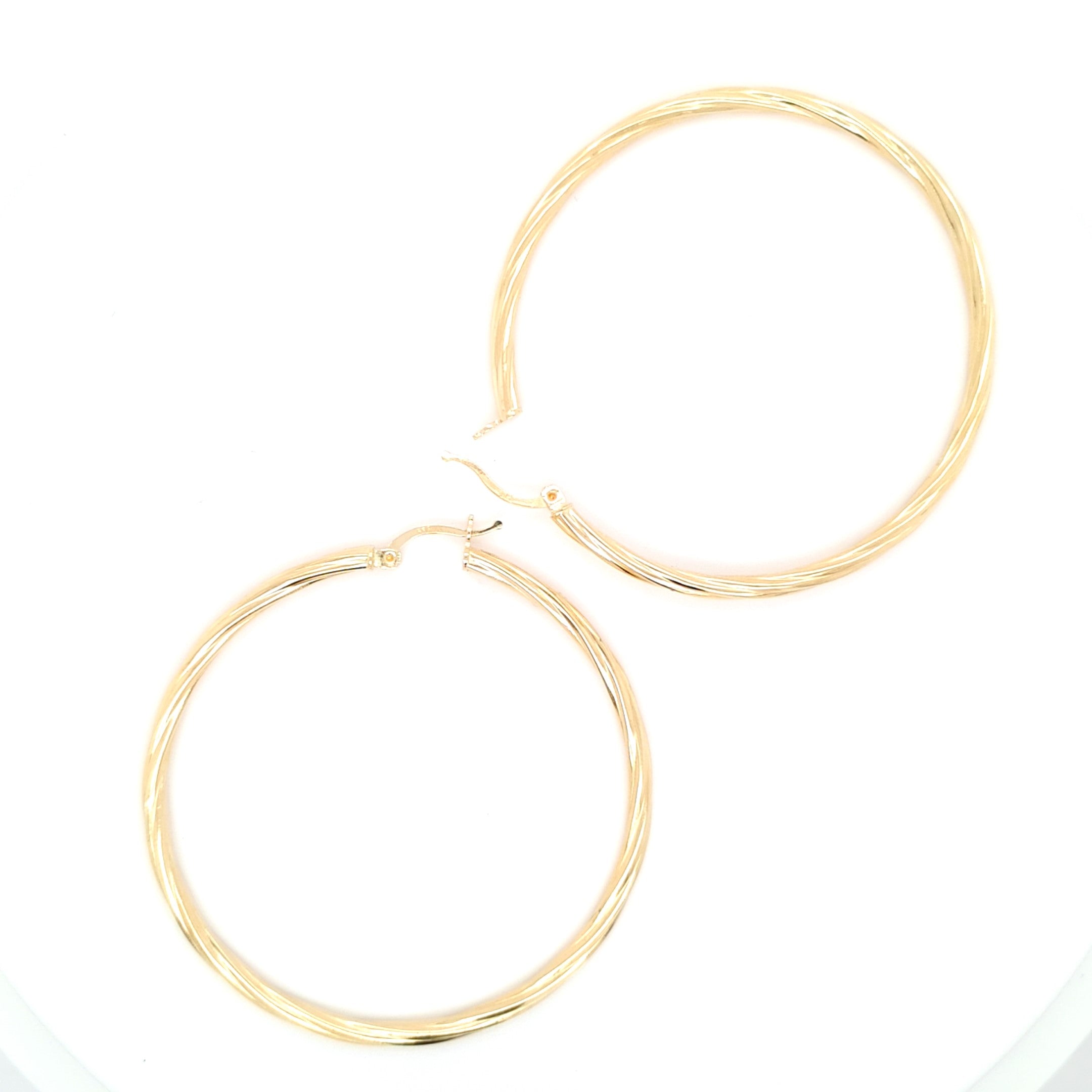 Ohrringe Creolen Gold 585 14 kt Damen