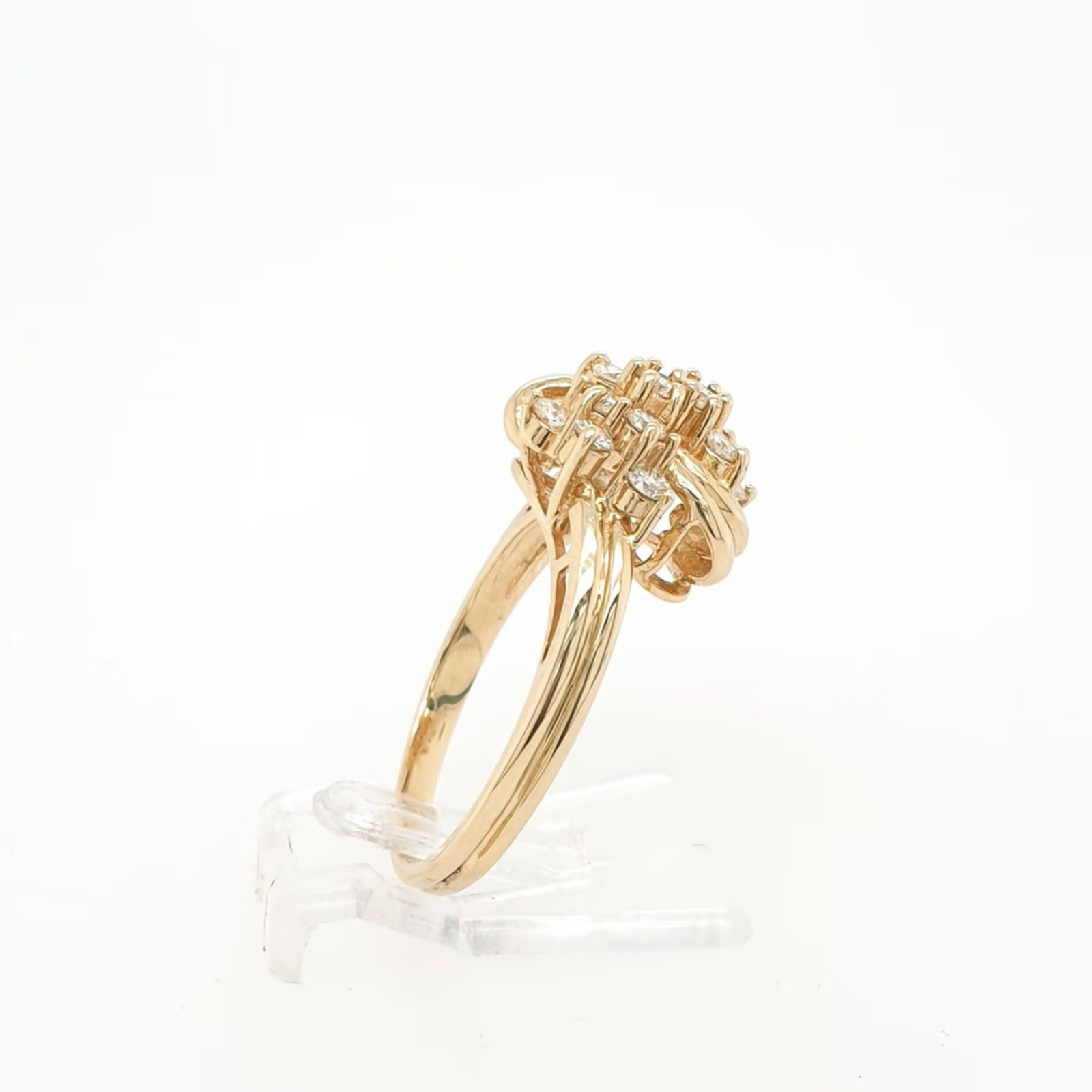 Romantischer Brillantring Gelbgold 585/14kt Gr.59