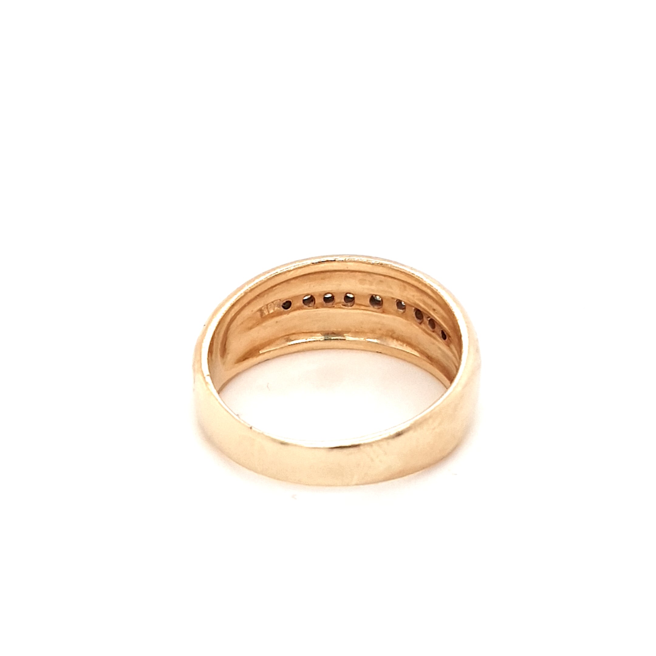 Damen Ring 585 14 kt Gelbgold Brillanten *57* Schmuck Geschenk
