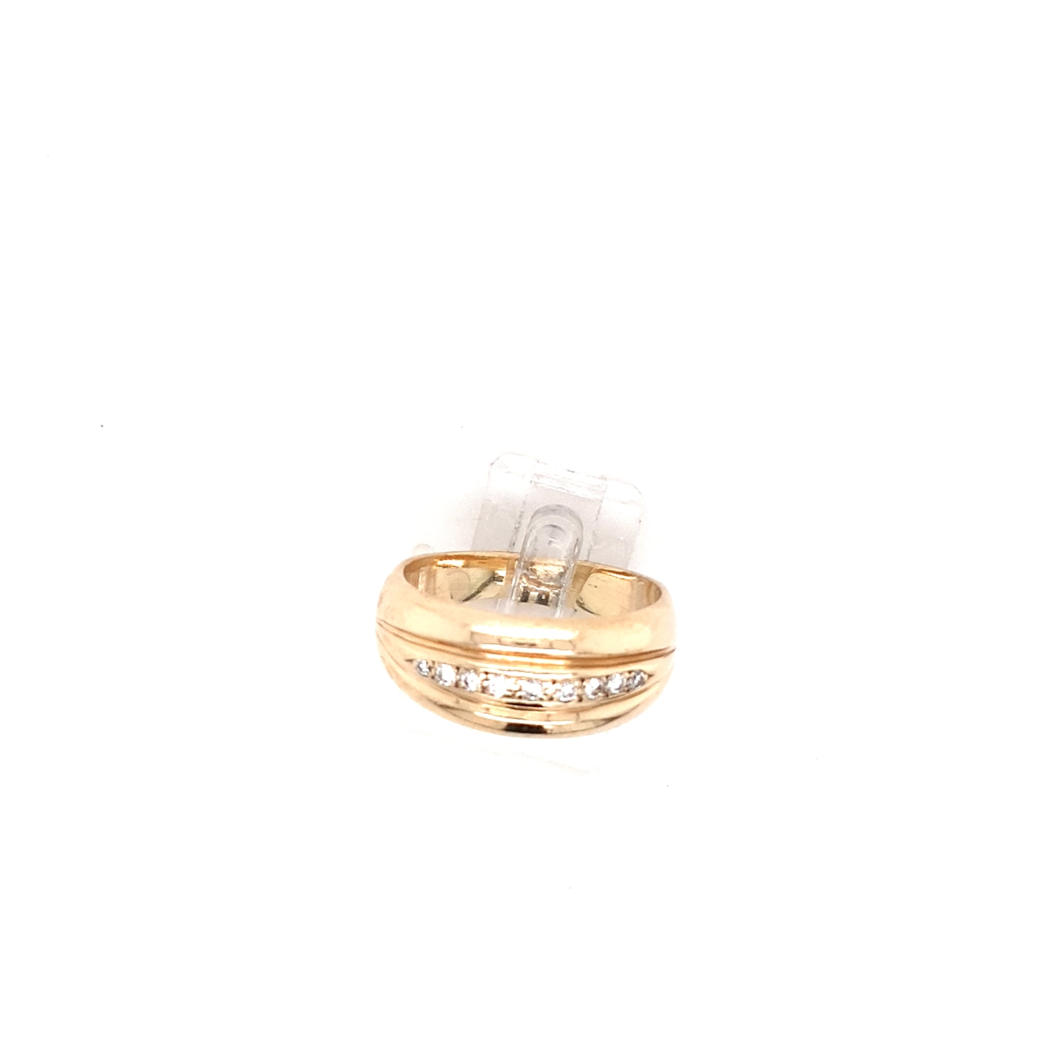 Damen Ring 585 14 kt Gelbgold Brillanten *57* Schmuck Geschenk