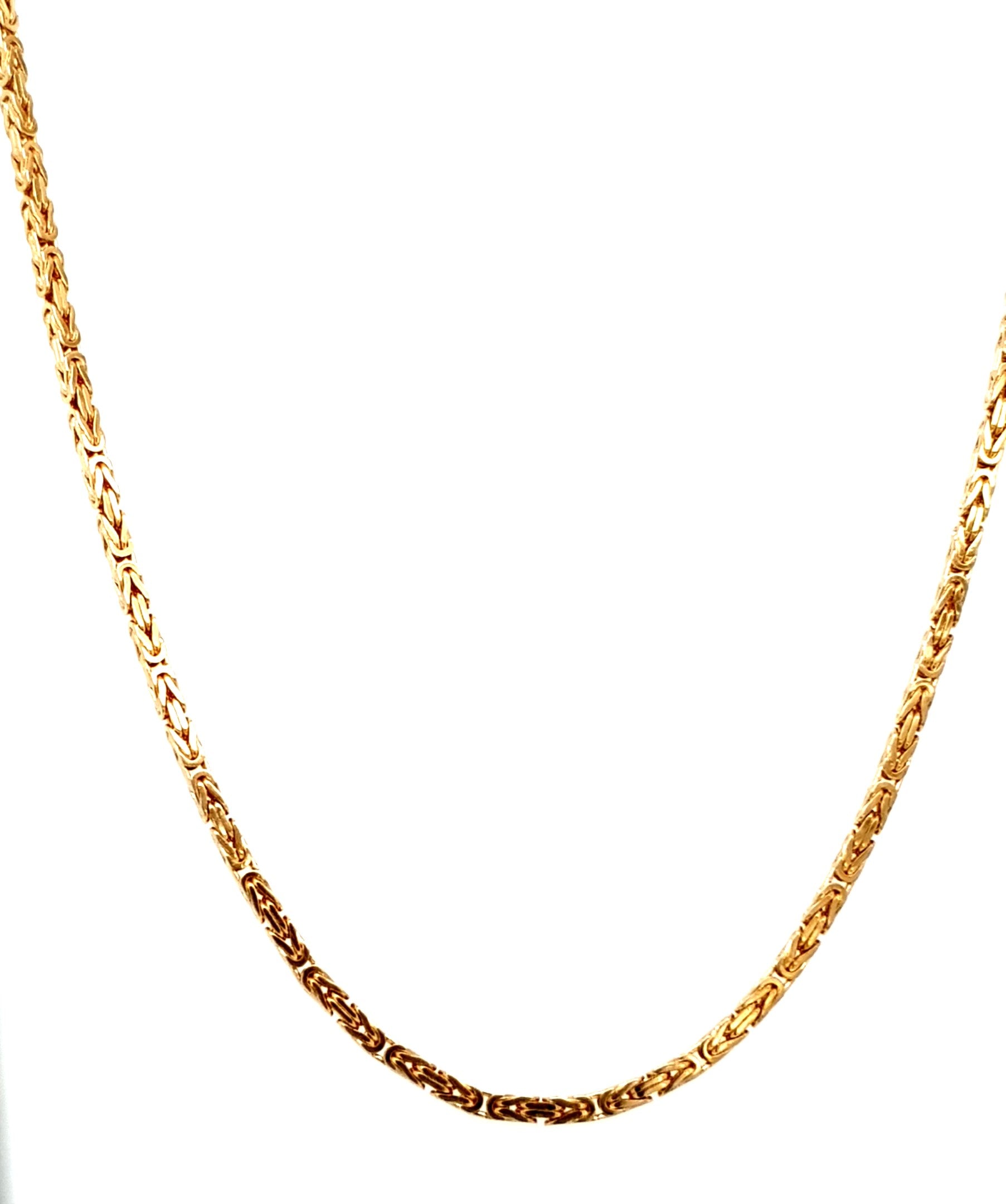 Königskette 585 Gelbgold 1,6 mm 14 kt. Unisex 70 cm Schmuck Geschenk