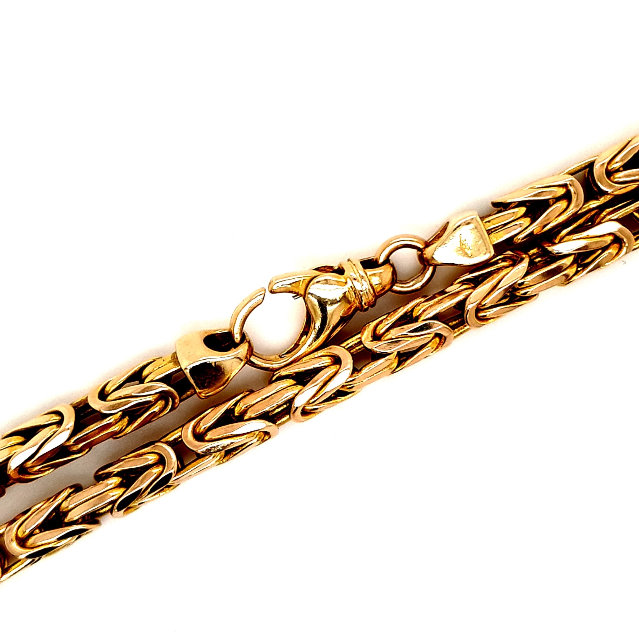 Königskette Gold Massiv 585 14 kt Wertanlage