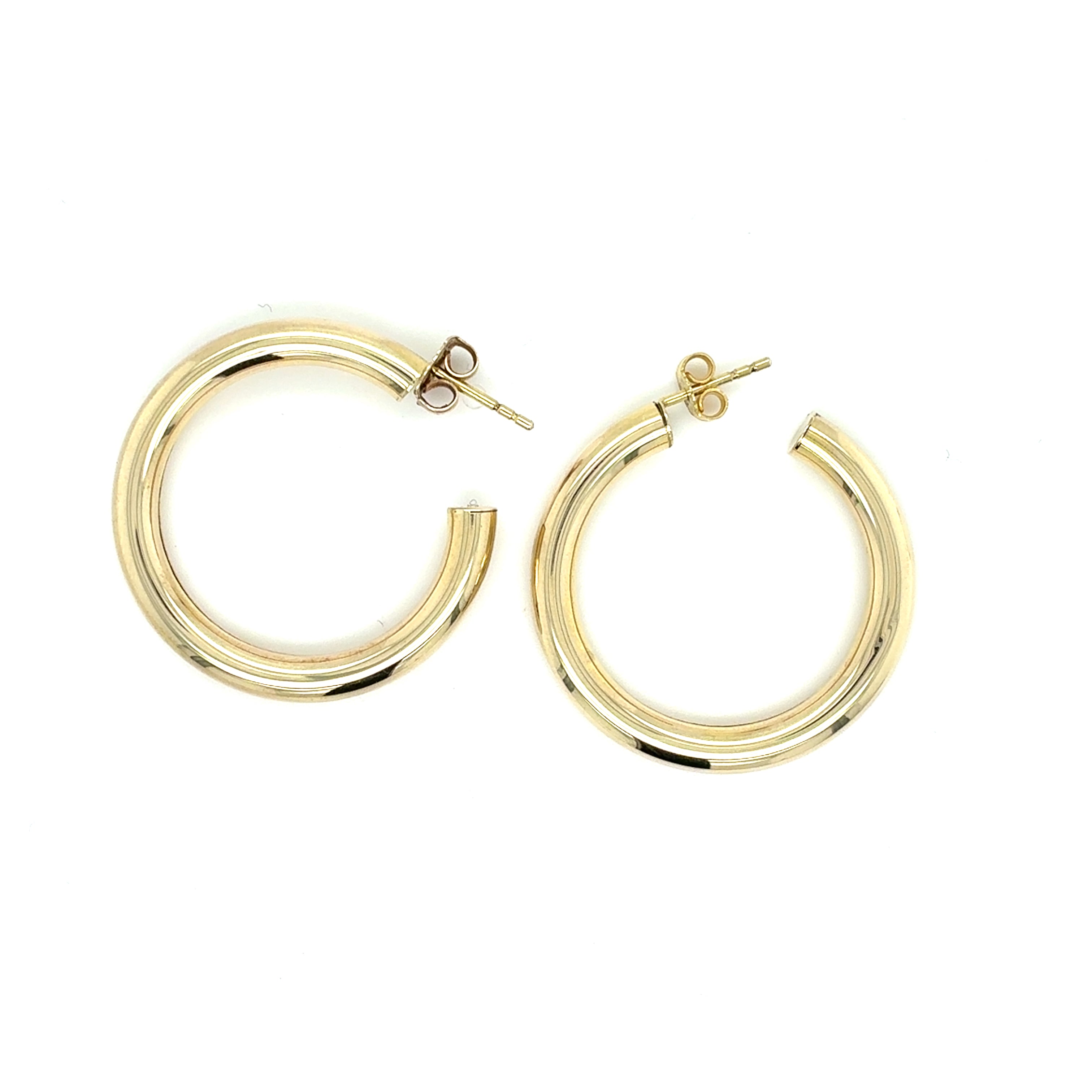Ohrringe Creolen Gelbgold 333 8KT Gold