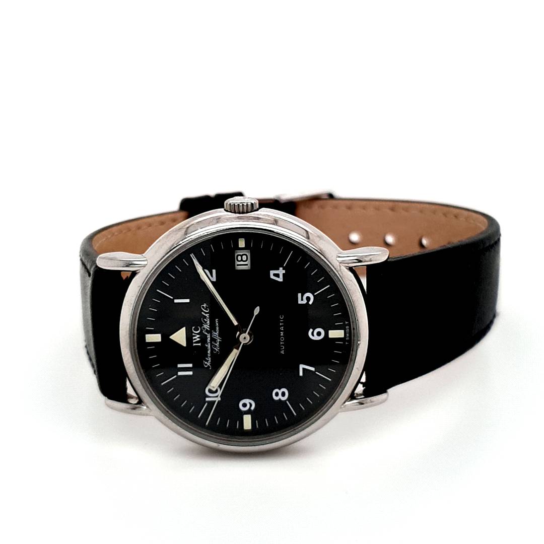 IWC Portofino Ref.: 3513 Edelstahl/ Leder Unisex 34 mm  Uhren