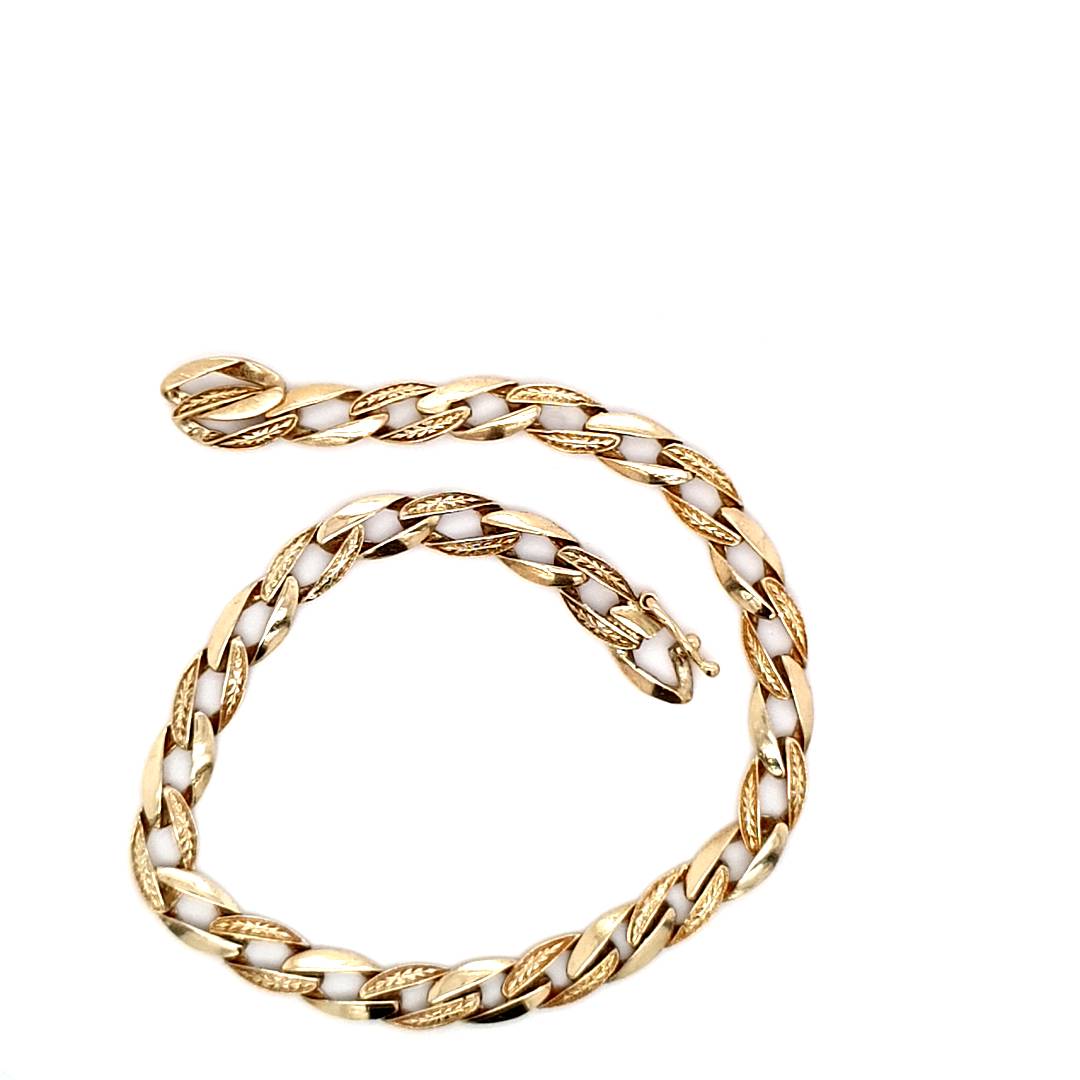 Armband Gold 585 14kt Unisex