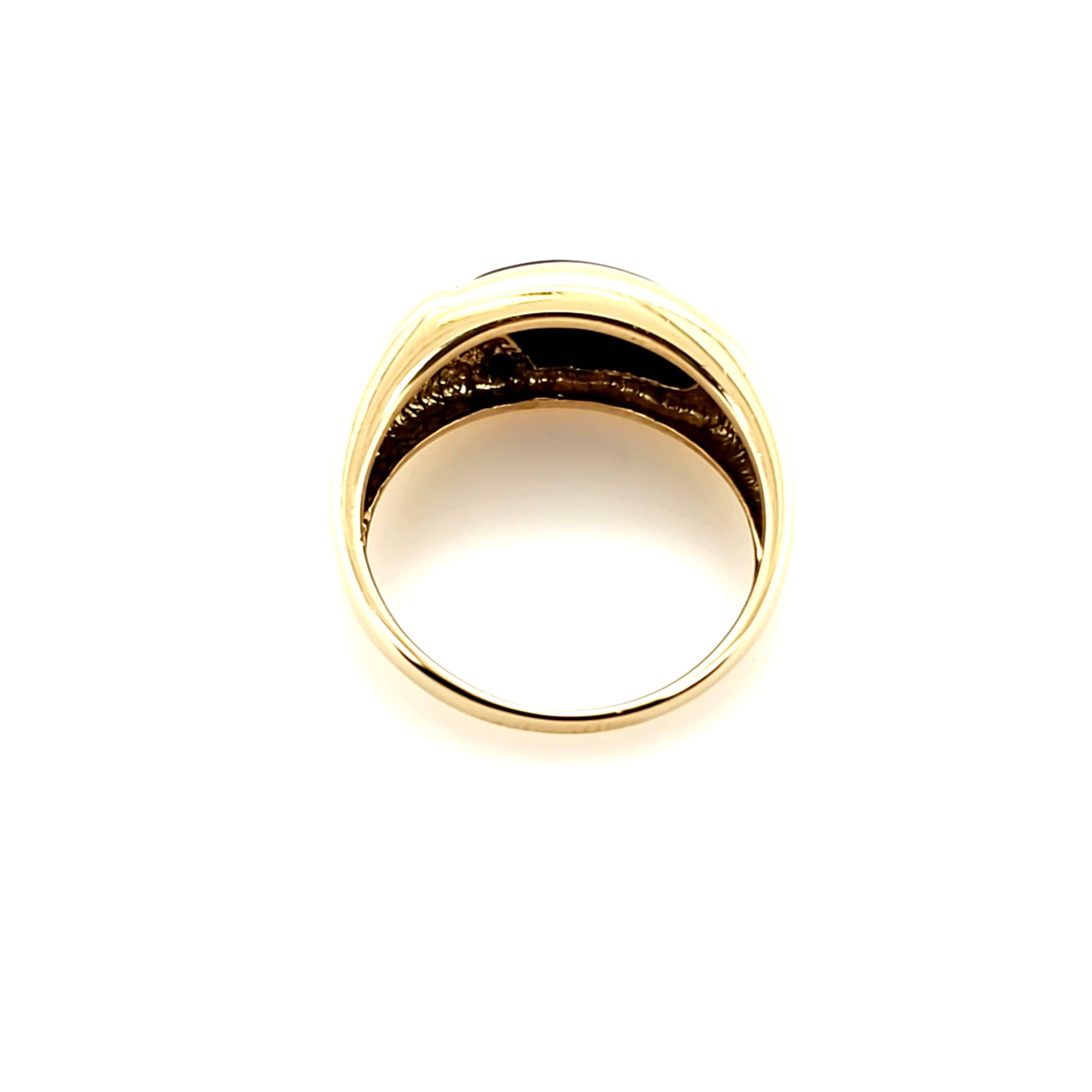 Ring Gold 585 14 kt Diamanten Schmuckstein Blau Damen