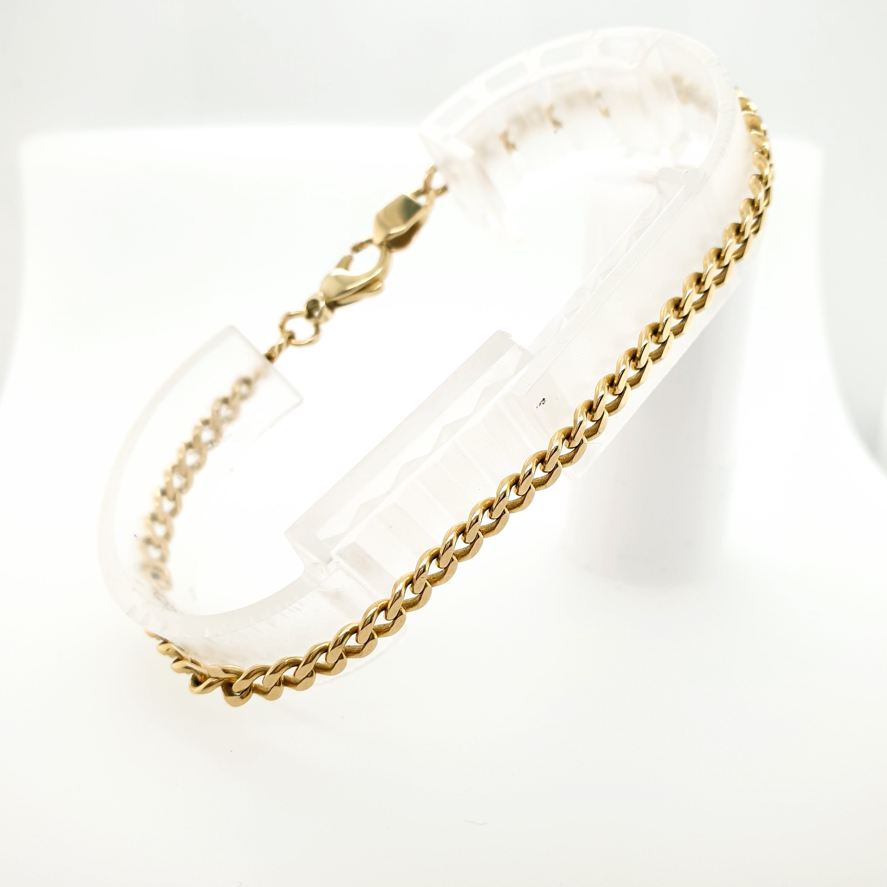 Gold Armband L: 21 cm 585 14kt