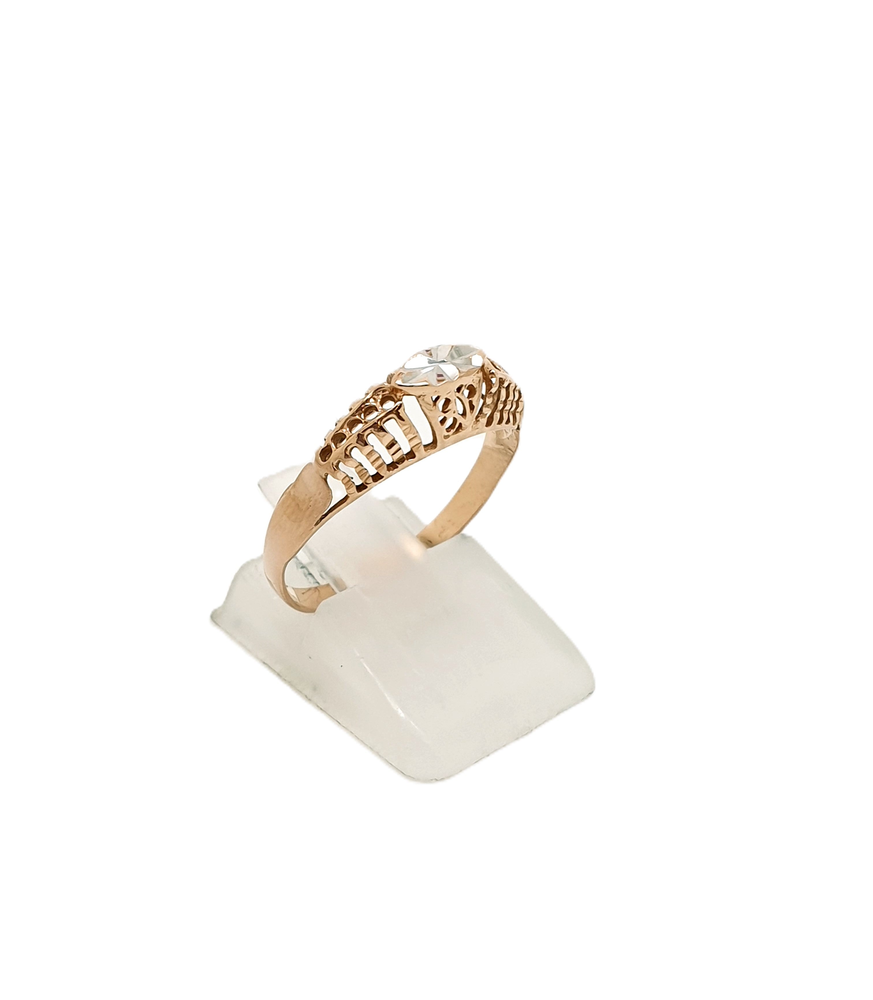 Gold Ring 585 14kt Gr.57