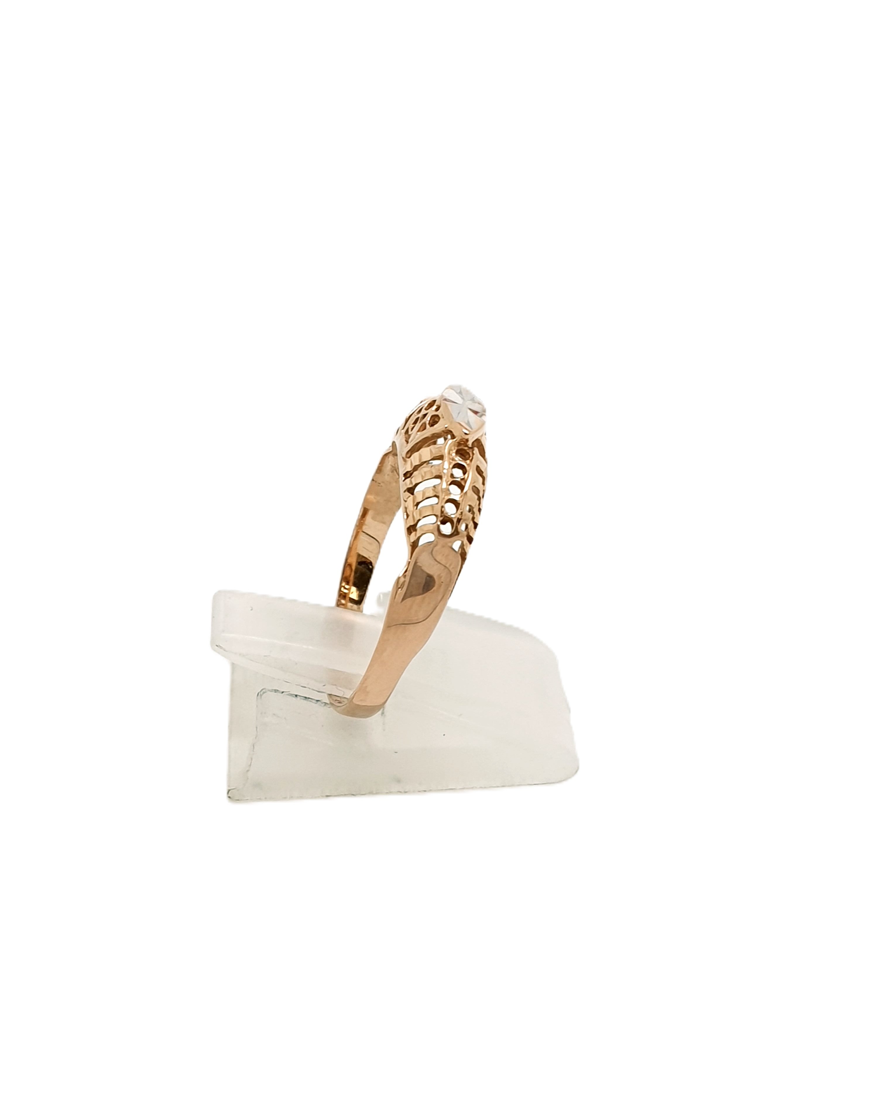 Gold Ring 585 14kt Gr.57