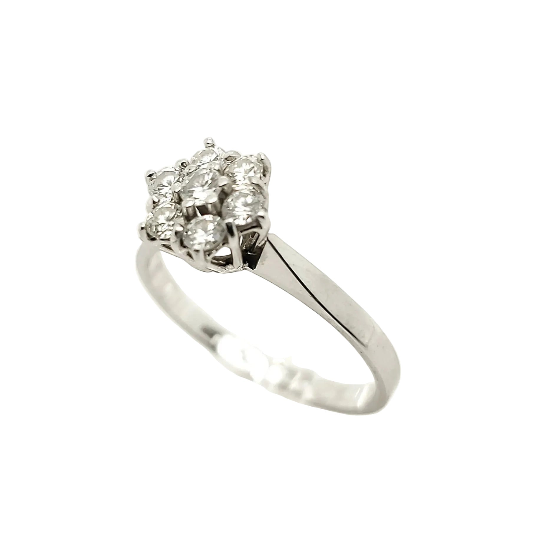 Ring Weißgold 585 14kt mit Brillanten