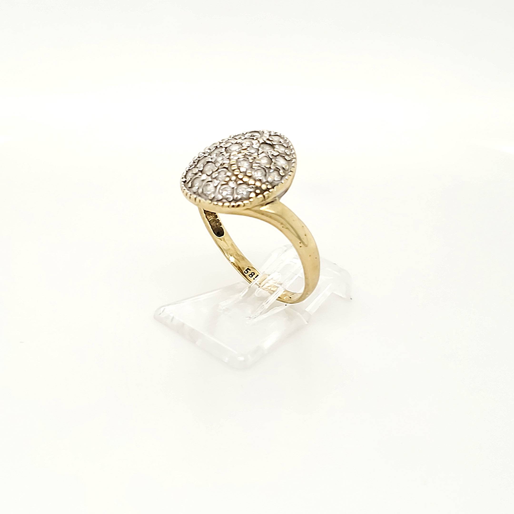 Ring Gelbgold 585 Gr.58