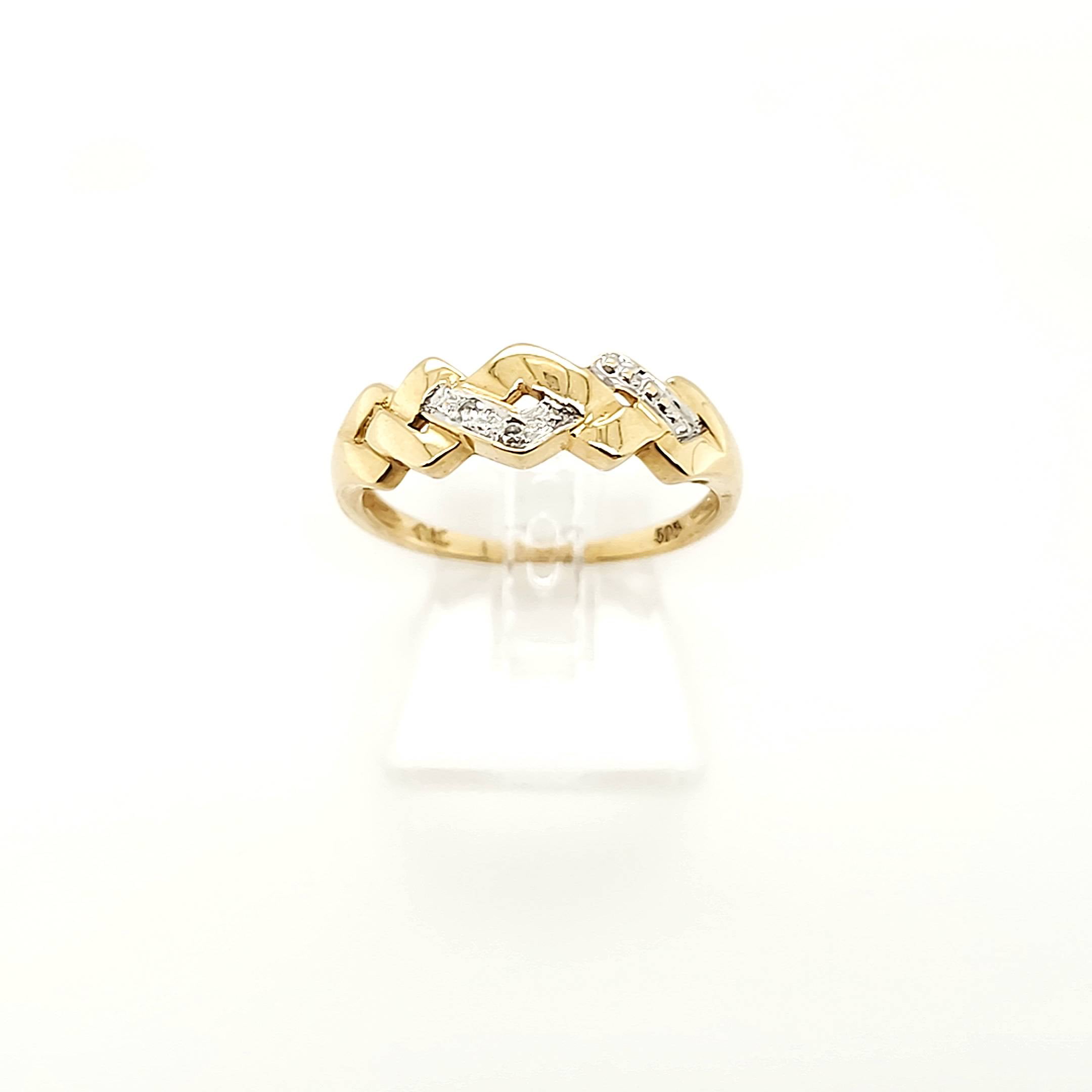 Ring Gelbgold 585 Gr.56