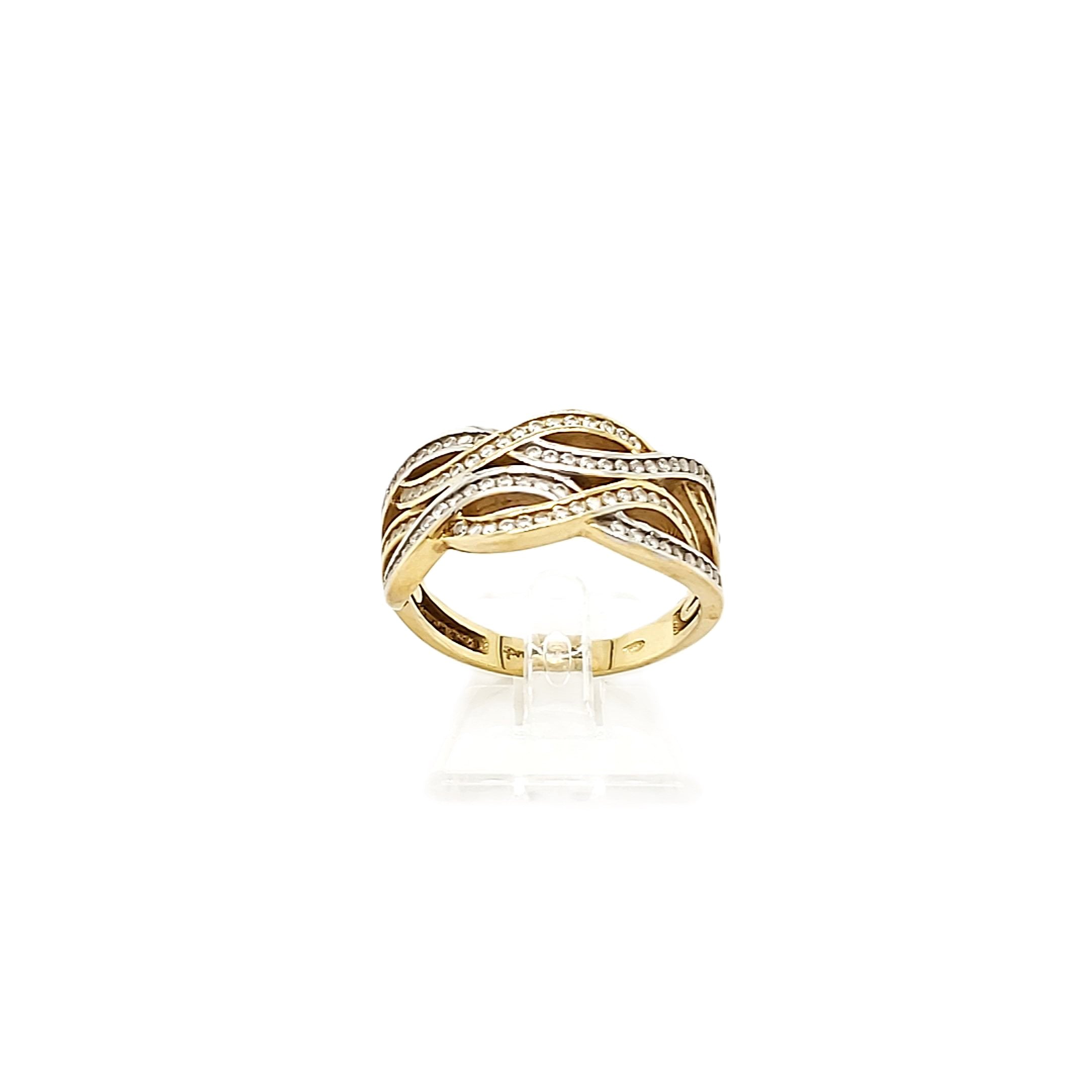 Ring Gelbgold 585 Gr.55/56