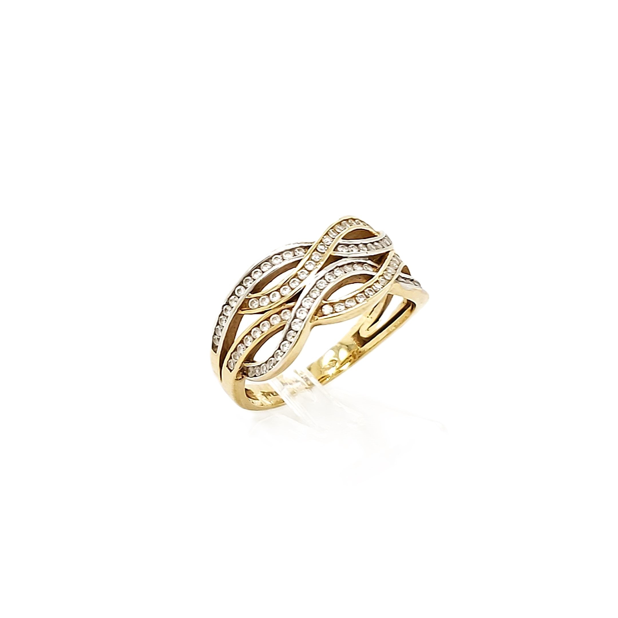 Ring Gelbgold 585 Gr.55/56