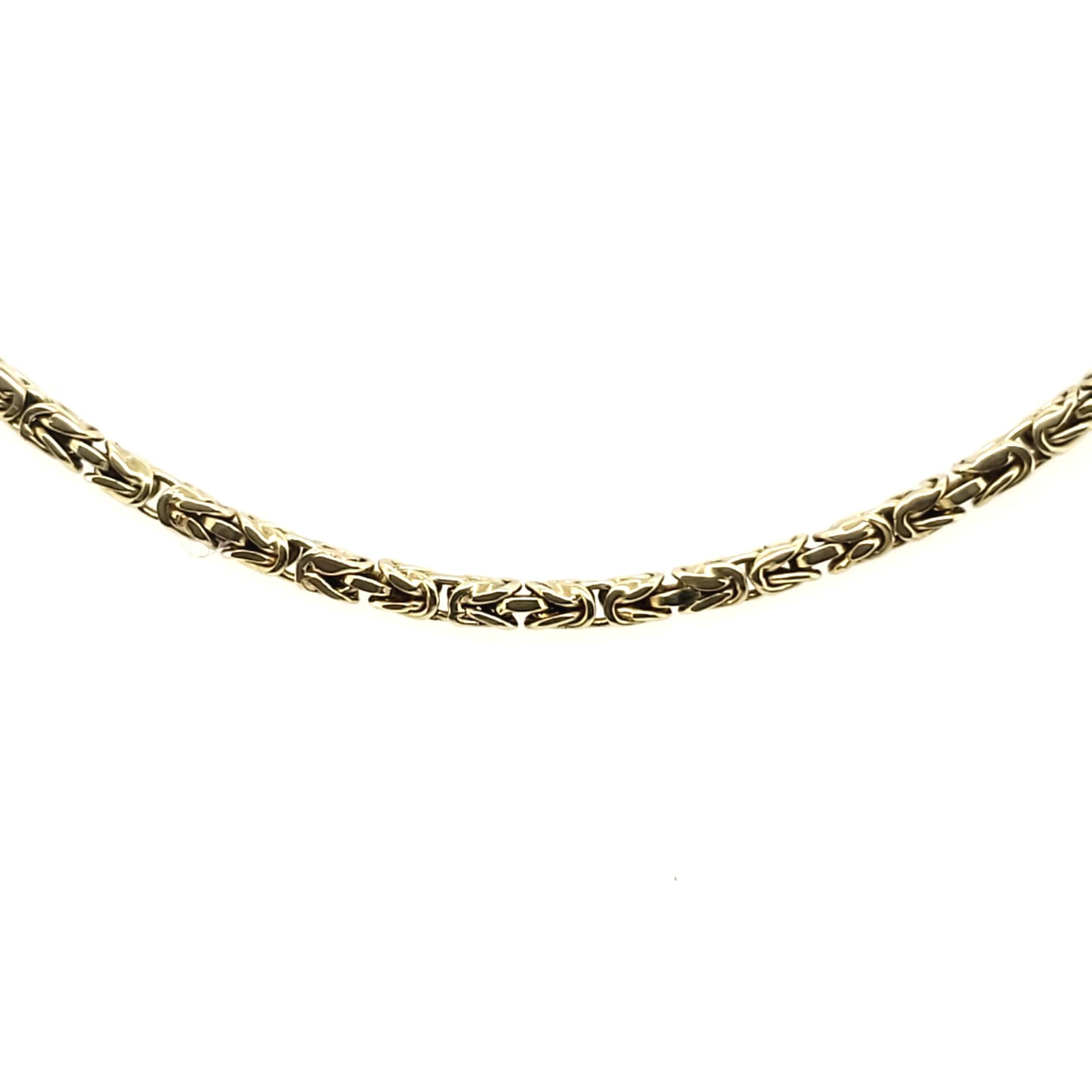 Königskette Gelbgold 585/14kt ca.51cm lang 2,4mm stark