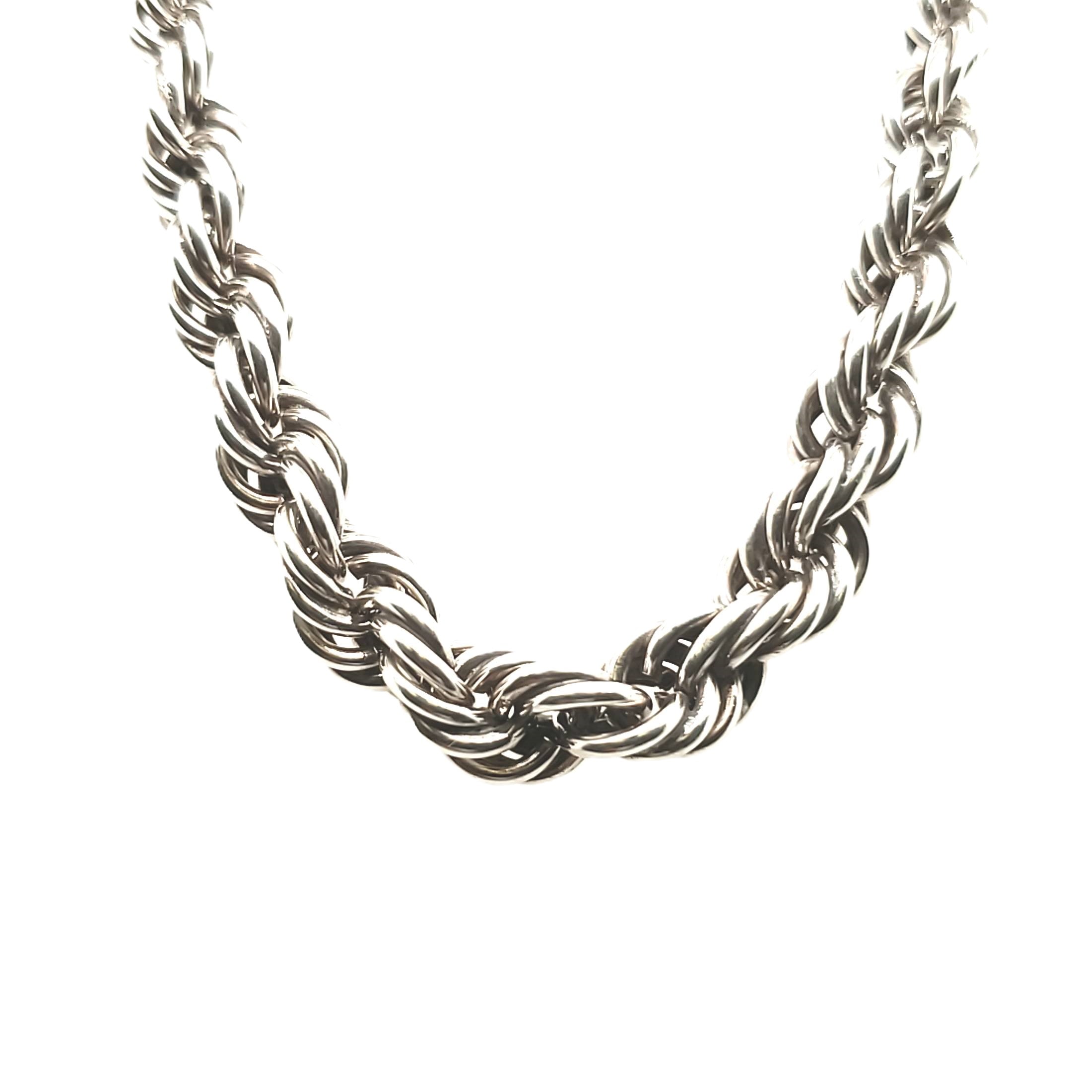 Collier Kordelkette Silber 800 ca. 47cm