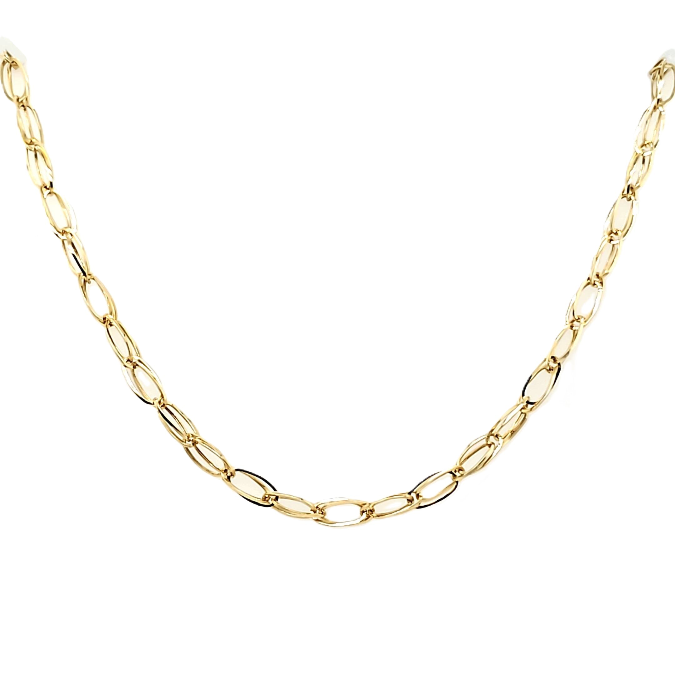 Kette 585 / 14kt Phantasiemuster 60cm lang