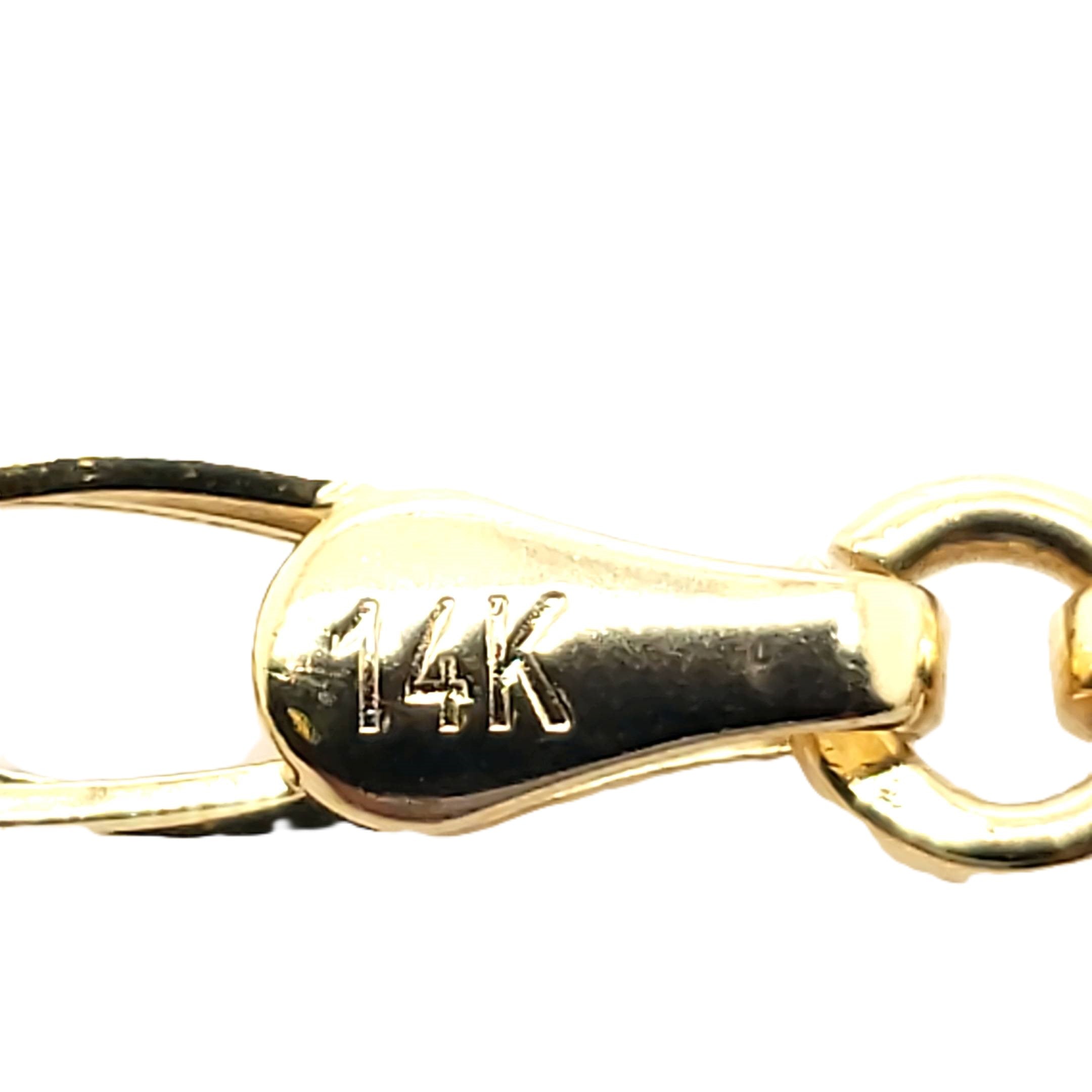 Kette 585 / 14kt Phantasiemuster 60cm lang