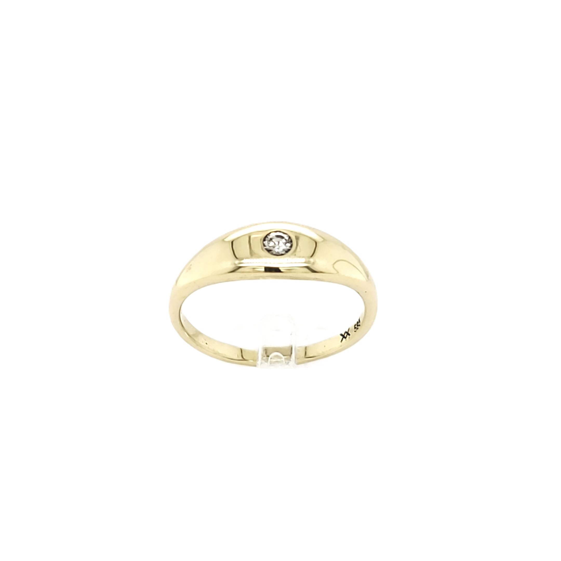 Ring Gelbgold 585 Gr.59