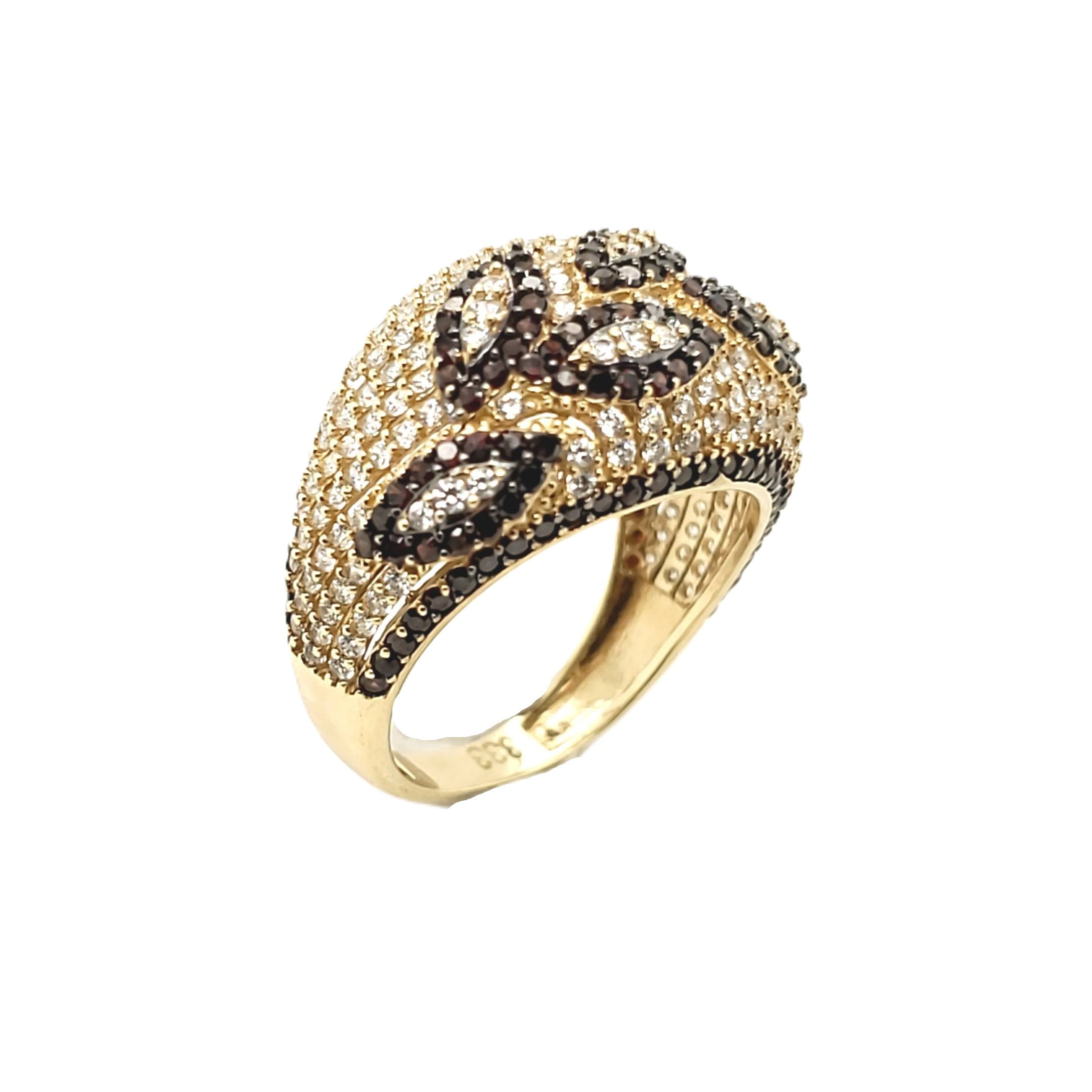 Ring Gelbgold 333/8kt Gr.55