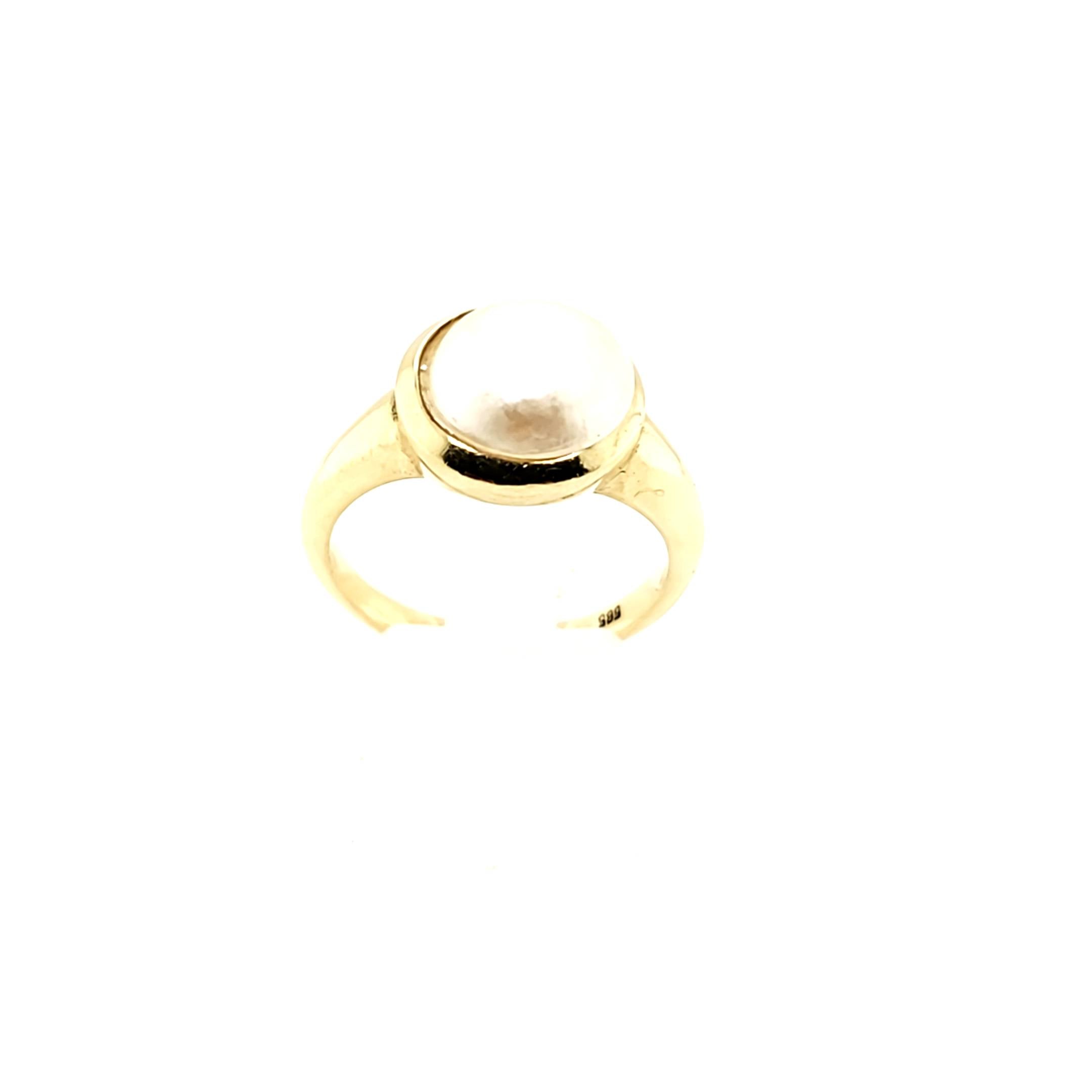 Ring Gelbgold 585/14kt Gr.58