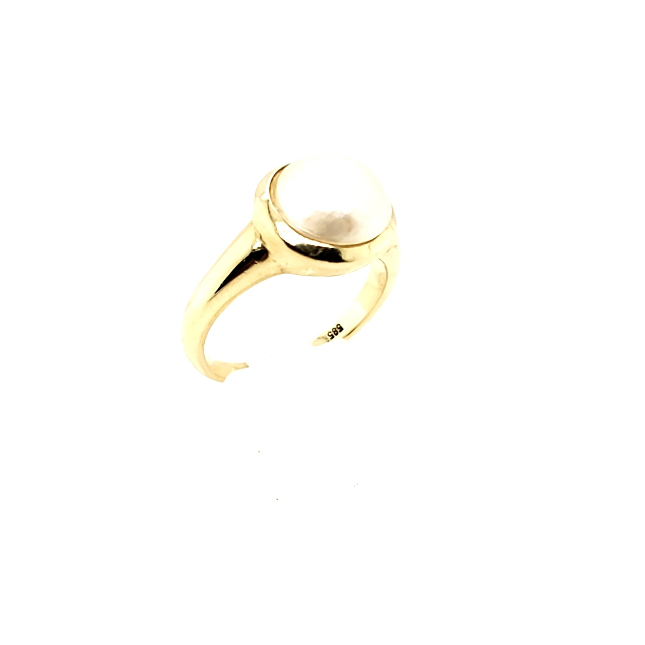 Ring Gelbgold 585/14kt Gr.58